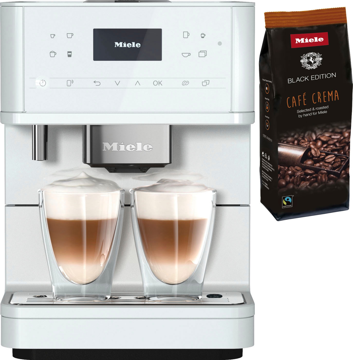 Kaffeevollautomat »CM 6160 MilkPerfection, Genießerprofile«, Kaffeekannenfunktion