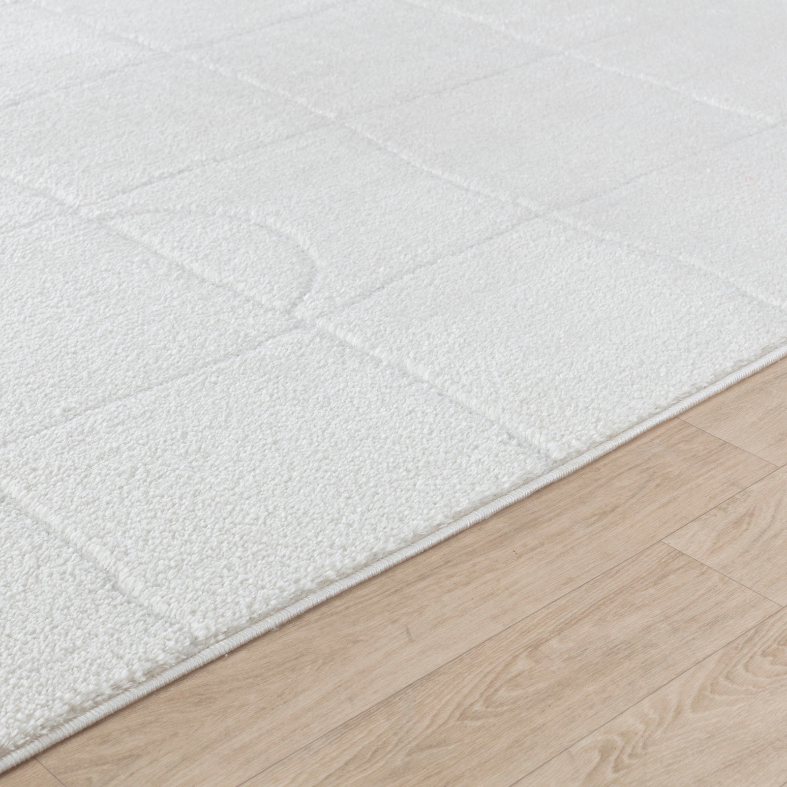 Livabliss Teppich »BUSAN«, rechteckig, 14 mm Höhe, Skandi Design, Modern Boho Kurzflor Wohnzimmerteppich, Schlafzimmer