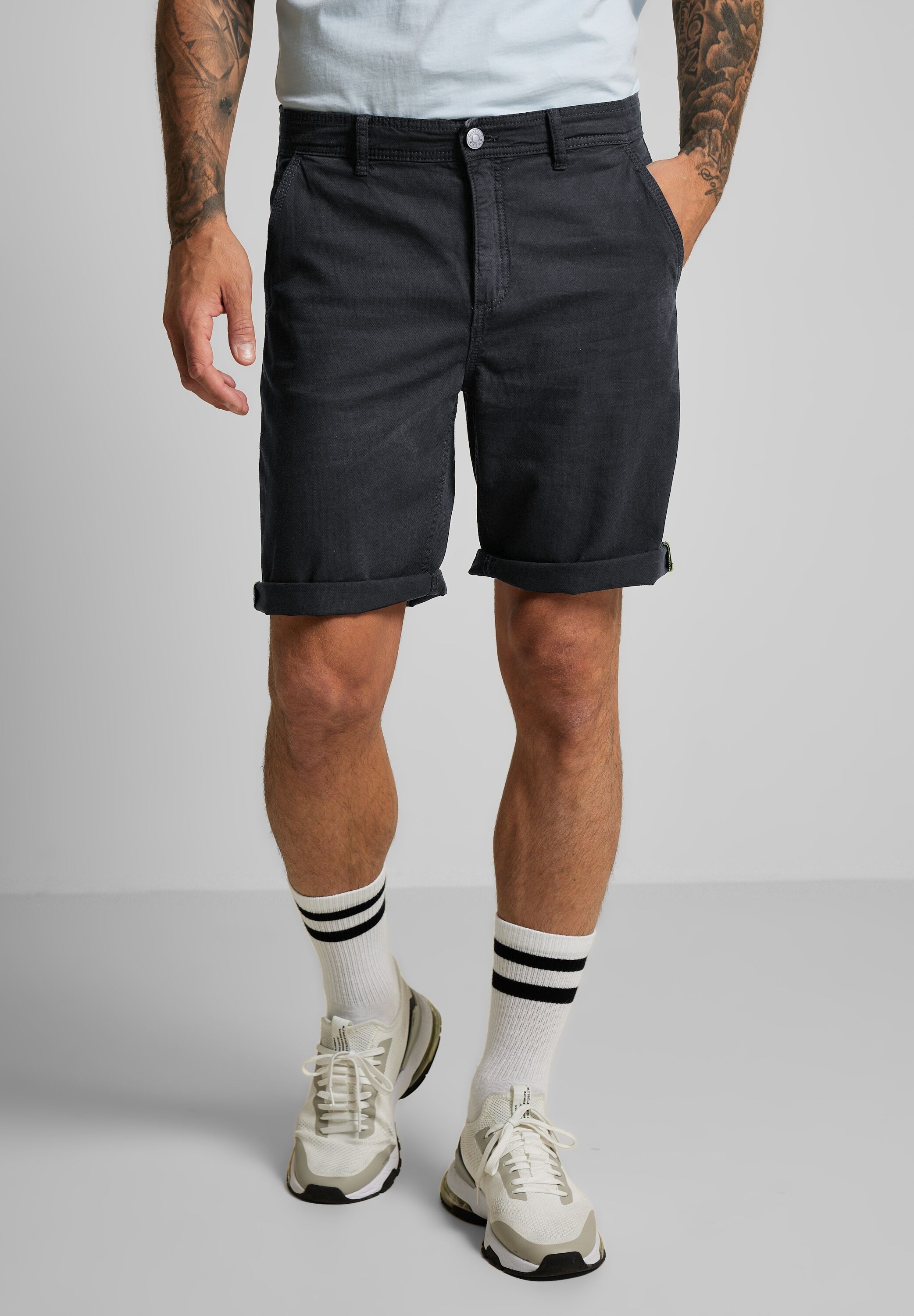 Bild von STREET ONE MEN Shorts, mit Struktur