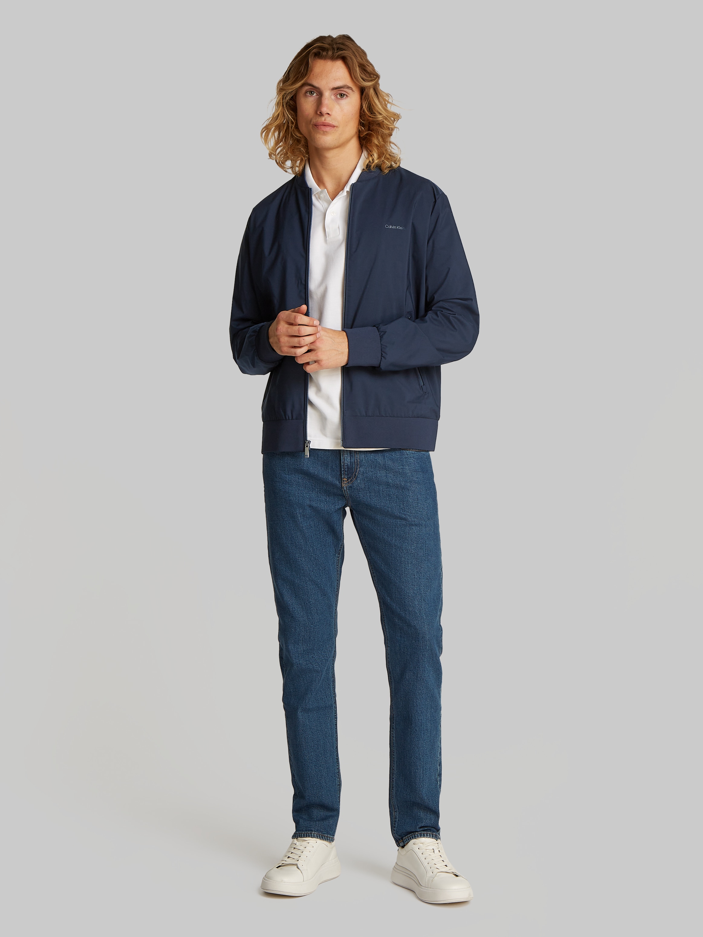 Calvin Klein Bomberjacke »MATTE BOMBER«, mit Label