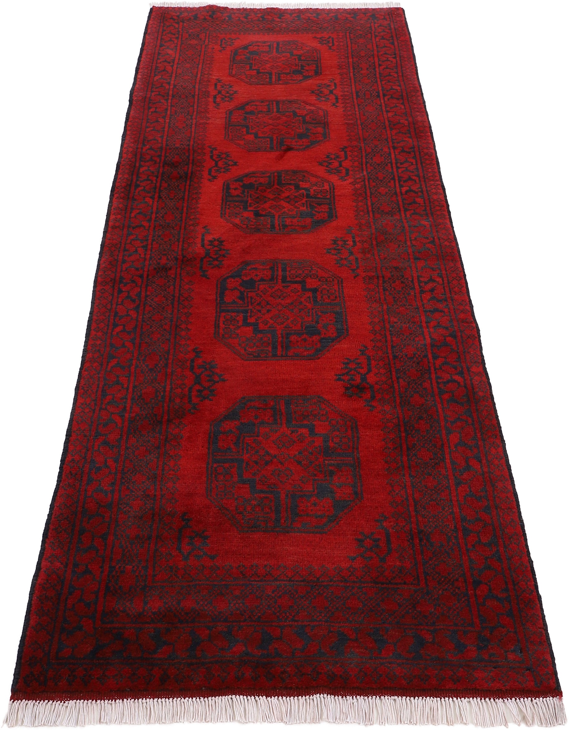 Woven Arts Orientteppich »Afghan Akhche«, rechteckig, 10 mm Höhe, handgeknü günstig online kaufen