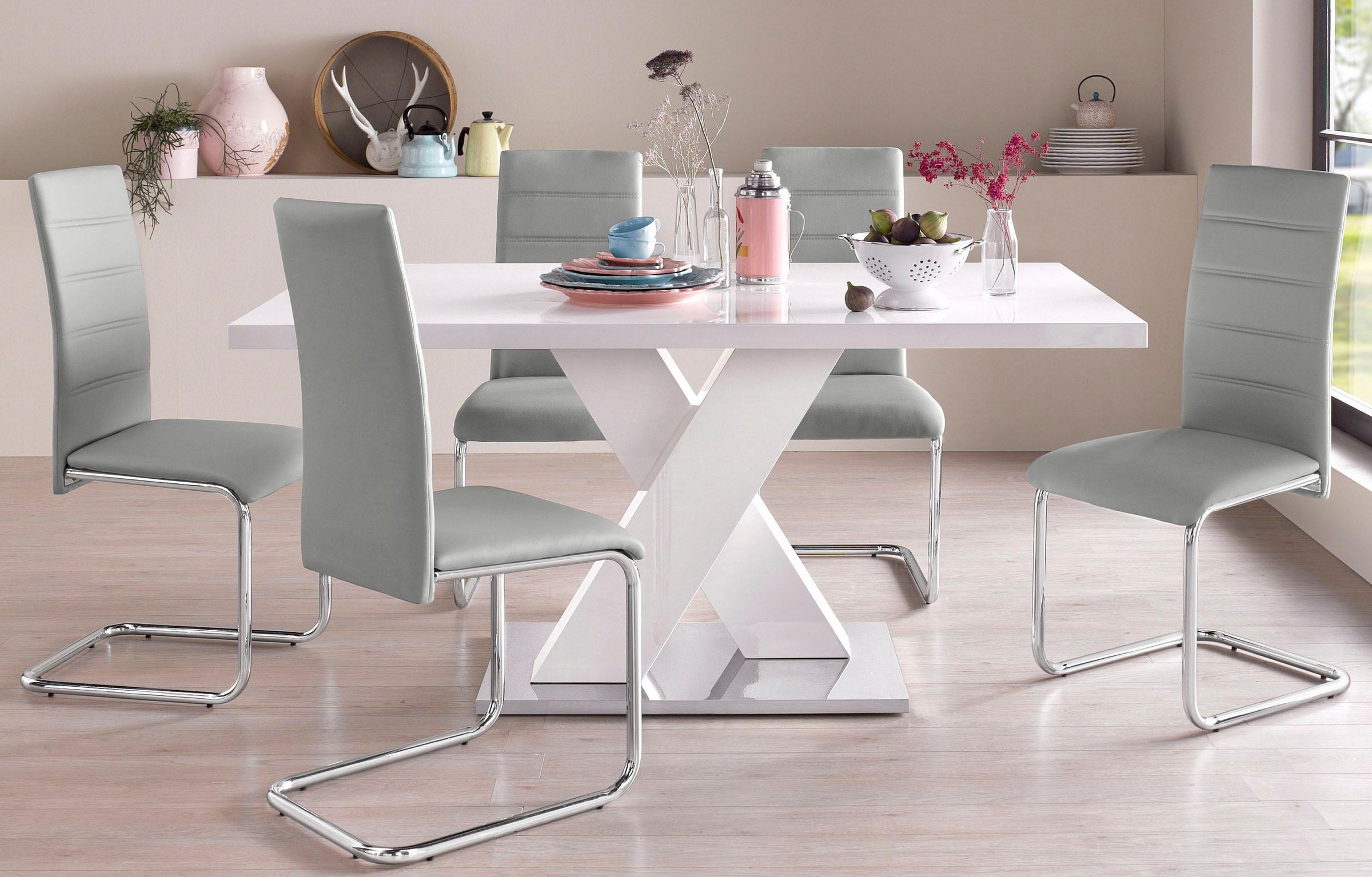 INOSIGN Essgruppe »Bestseller Tischgruppe Speisezimmer Küche« Set, 5 Stk. t günstig online kaufen