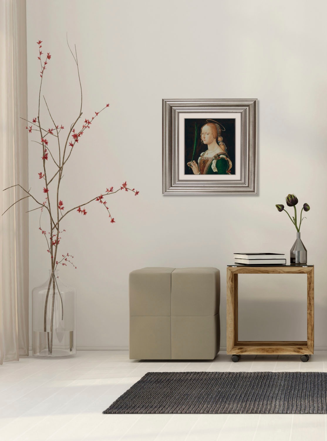 queence Acrylglasbild »Frau«, Kunst-Gemälde-Frau-Bilder von Frauen-Historis günstig online kaufen