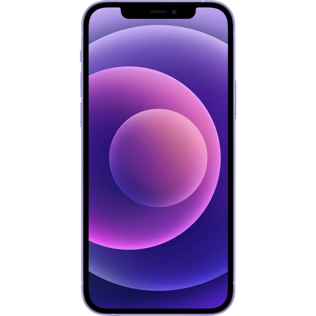Apple Smartphone »iPhone 12 64GB«, purple, 15,5 cm/6,1 Zoll, 64 GB Speicherplatz, 12 MP Kamera