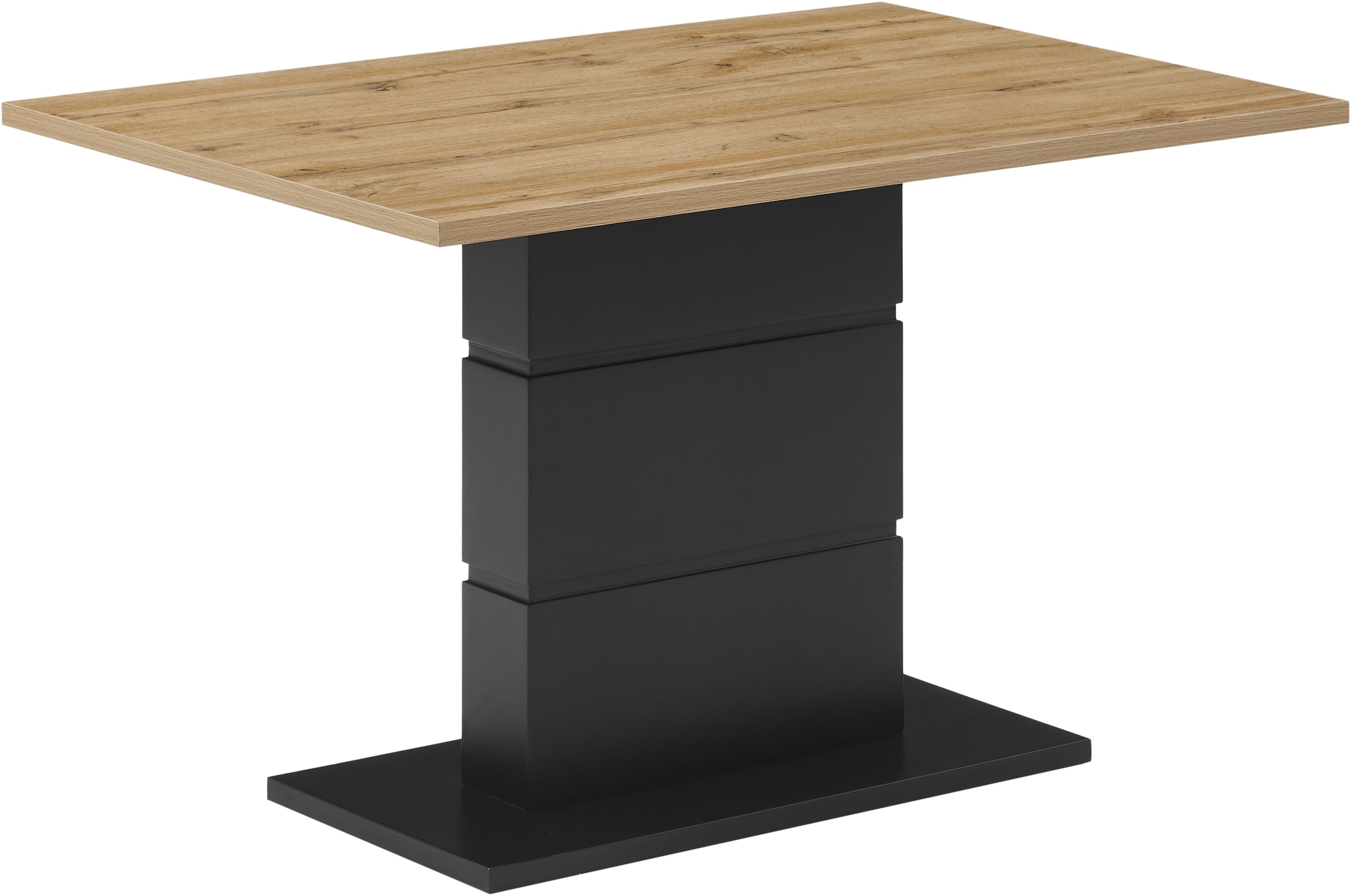 OTTO home Eckbankgruppe »Geranie, Sitzgruppe, Eckbank links und rechts montierbar« Set, Gruppe bestehend aus Eckbank, Esstisch 120 cm, zwei Freischwinger, 4 Stk. tlg. Eckbank wahlweise links und rechts montierbar