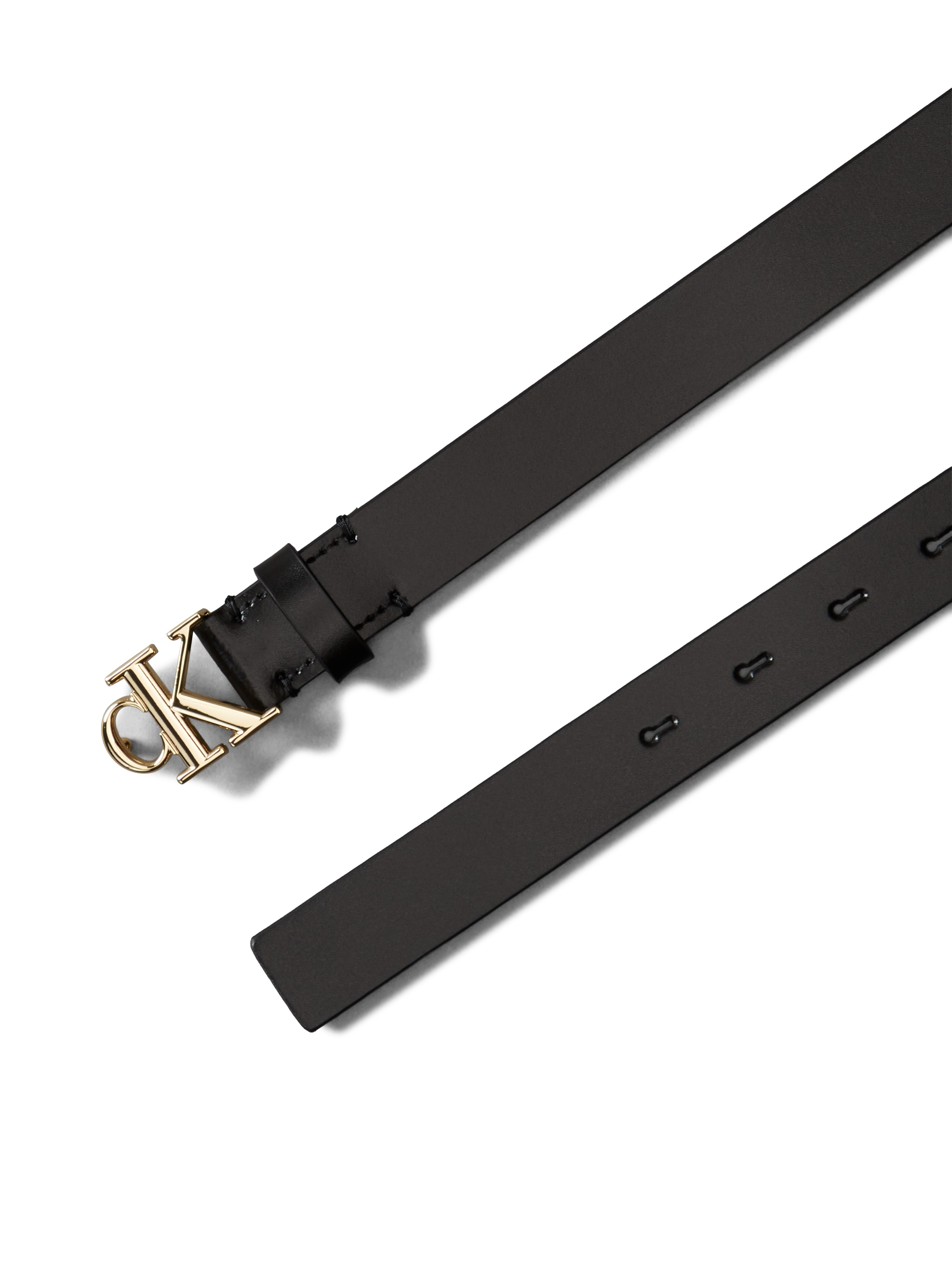 Calvin Klein Jeans Ledergürtel »Monogram Plaque Buckle 30MM«