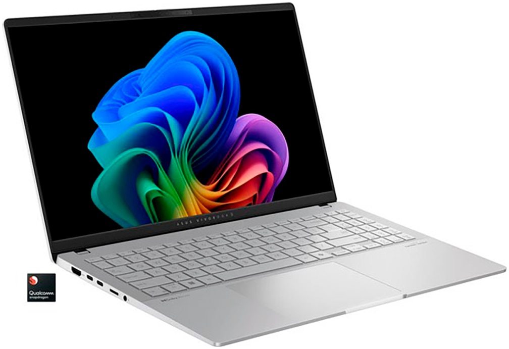 Asus Notebook »Vivobook S 15 (S5507QA-MA051W)«, 39,6 cm, / 15,6 Zoll, Snapdragon, X Plus, Adreno, 1000 GB SSD