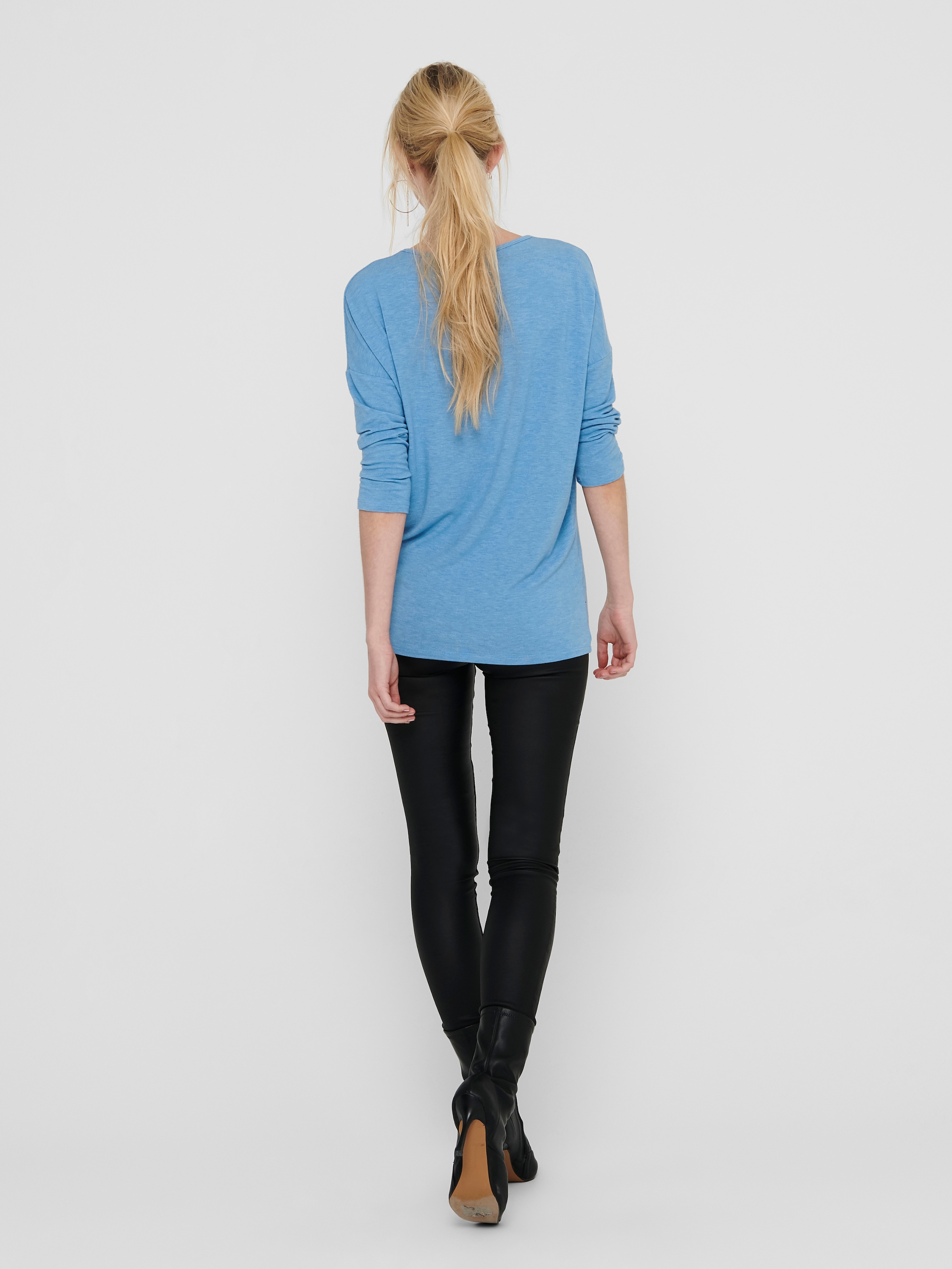 ONLY 3/4-Arm-Shirt »ONLGLAMOUR 3/4 TOP JRS NOOS« in lässiger Oversize-Form