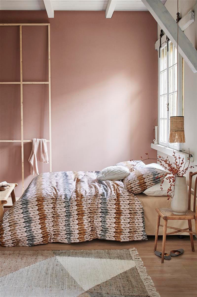 Beddinghouse Bettwäsche »Beddinghouse Warm Stripes« 2 Stk. tlg.