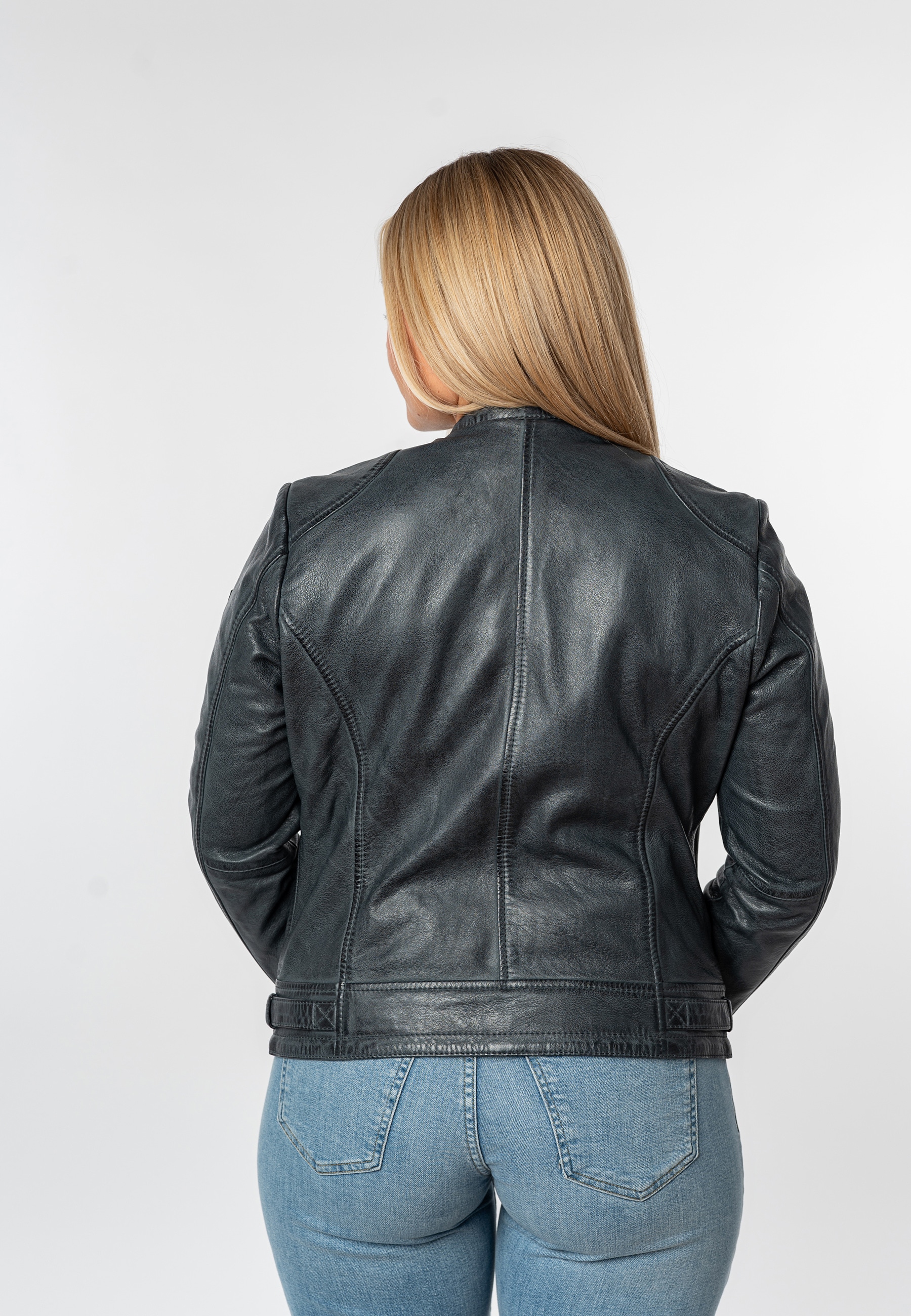 Mauritius Lederjacke »MWYouvie« mit Stehkragen