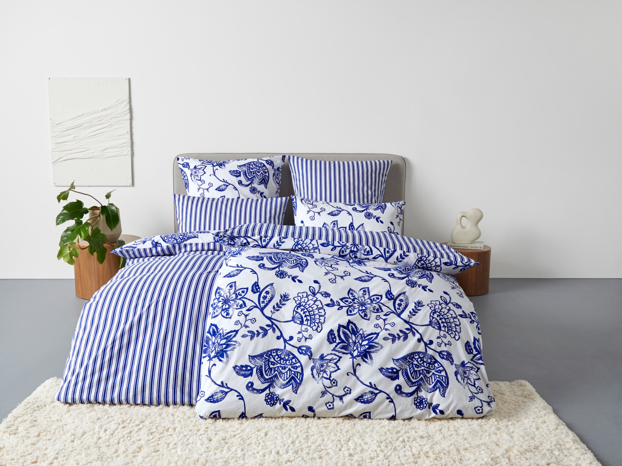 andas Bettwäsche »Nordby« 2 tlg. Bettwäsche aus Baumwolle, skandinavisches günstig online kaufen