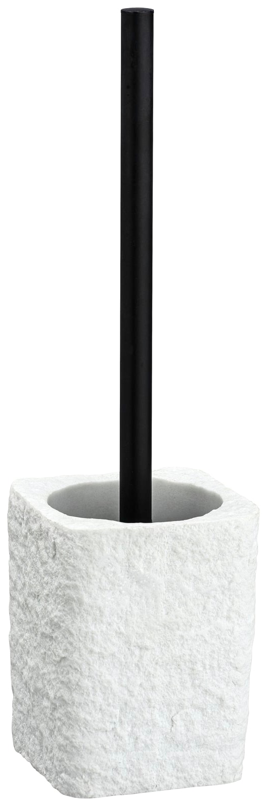 WENKO WC-Garnitur »Villata Grau«, 1 St., aus Polyresin (Kunststein) online  kaufen | Toilettenbürstenhalter