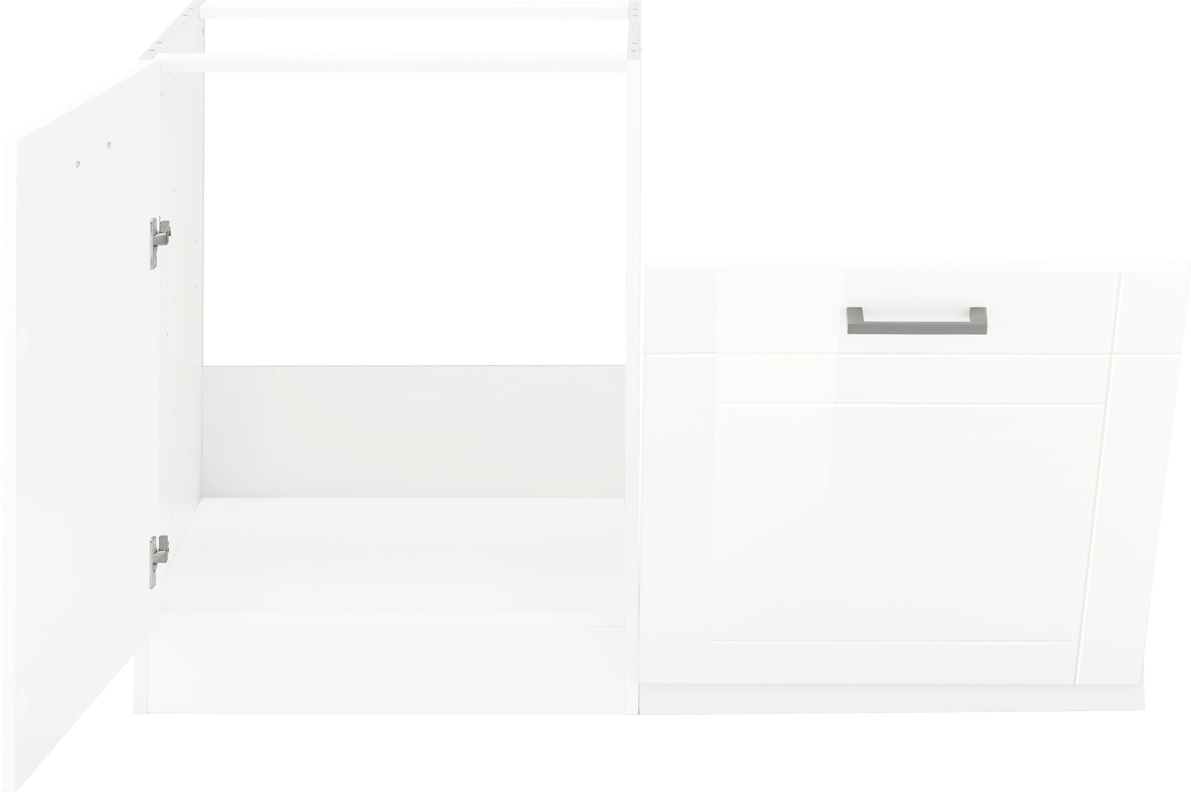 HELD MÖBEL Spülenschrank »Tinnum«, 120 cm breit, MDF-Fronten, Metallgriffe, inklusive  Einbauspüle auf Rechnung kaufen