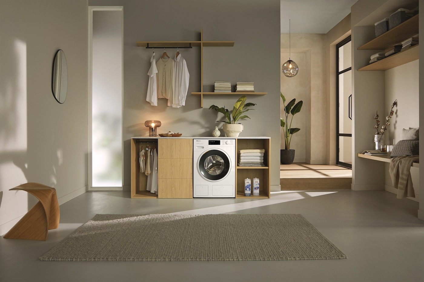 Miele Waschmaschine »WSJ883 WCS PWash&TDos&Steam«, 9 kg, 1600 U/min