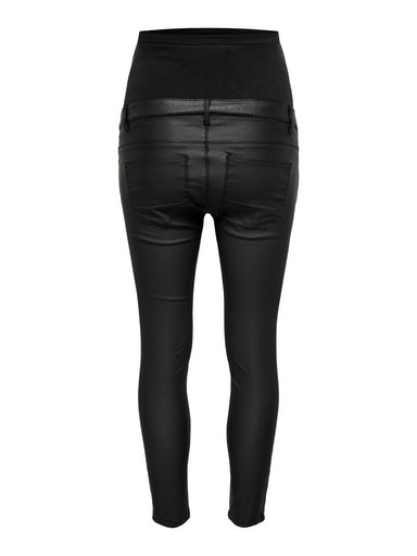 7. Bild von ONLY MATERNITY Umstandsjeans »OLMKENDELL REG SK ANK COATED DNM NOOS«