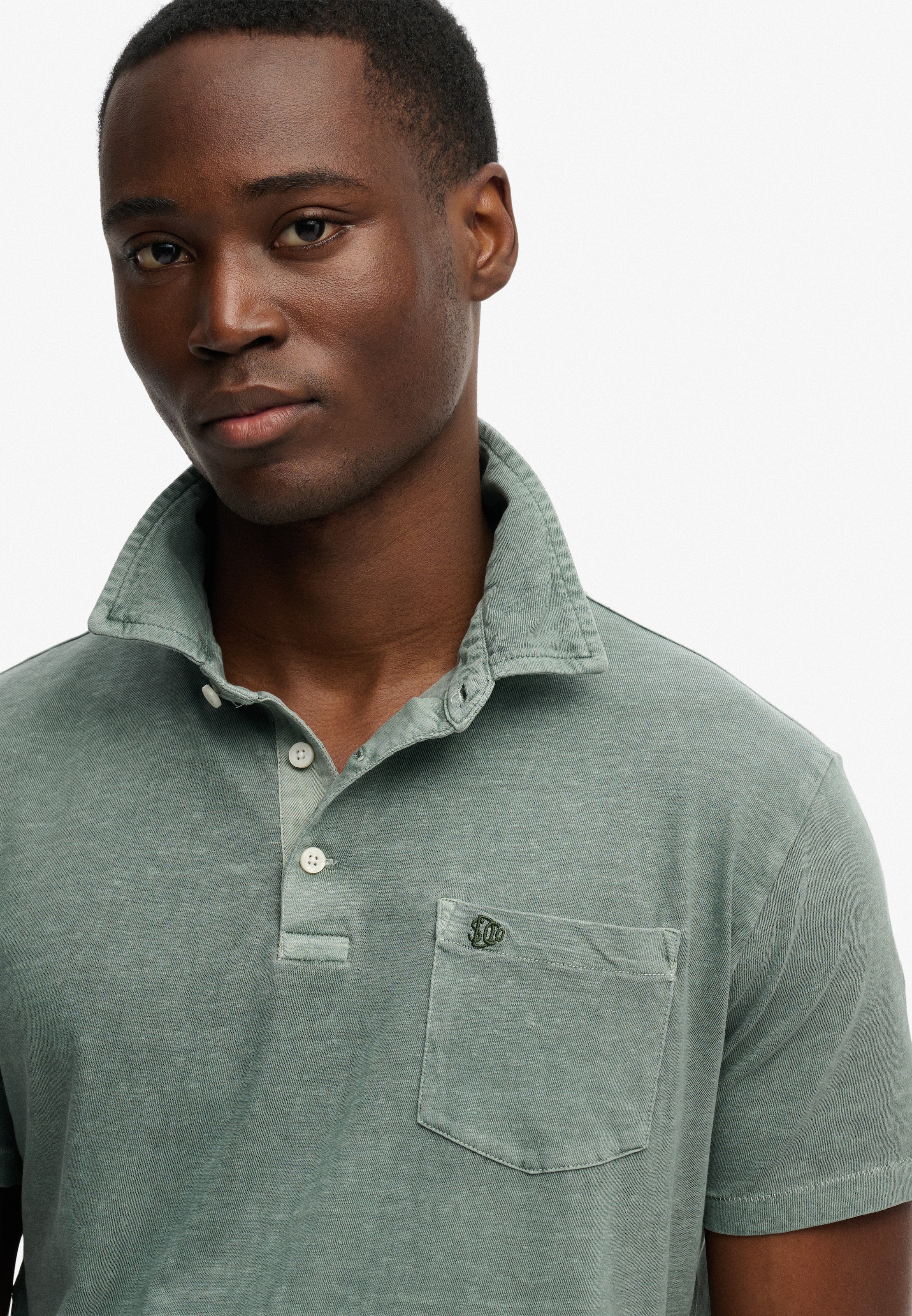 Superdry Poloshirt »CLASSIC COTTON LINEN POLO« aus tollem Baumwoll-Leinen-Mischgewebe