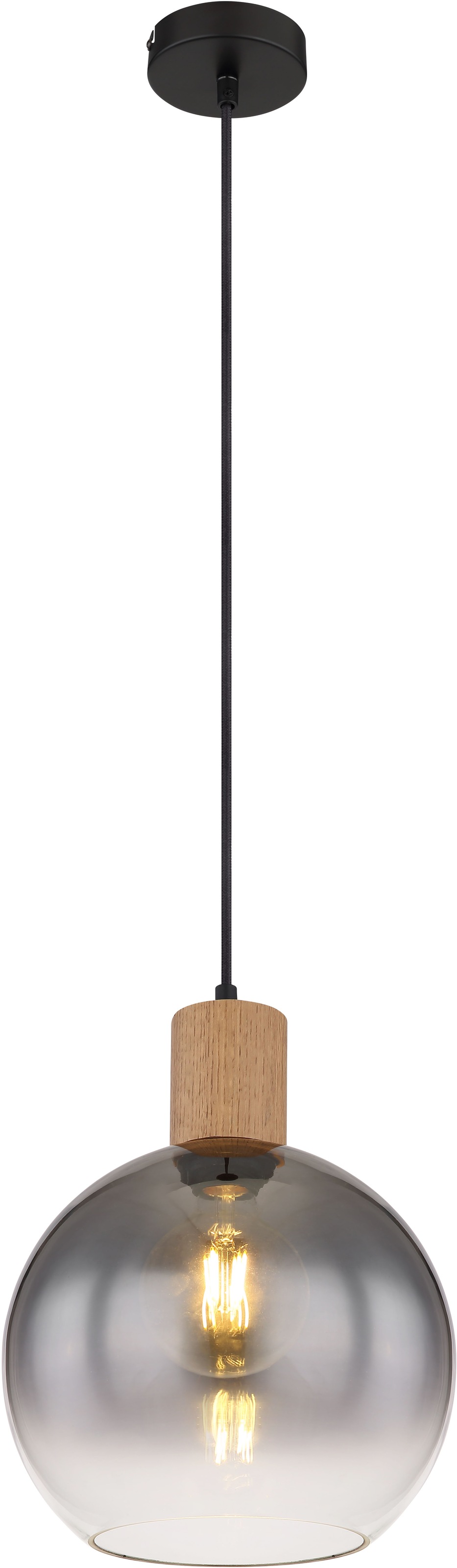 GLOBO LIGHTING Hängeleuchte »MOITAS«, Leuchtmittel E27 | ohne Leuchtmittel, Hängelampe/Pendelleuchte/Esszimmer/Wohnzimmer/Esstisch