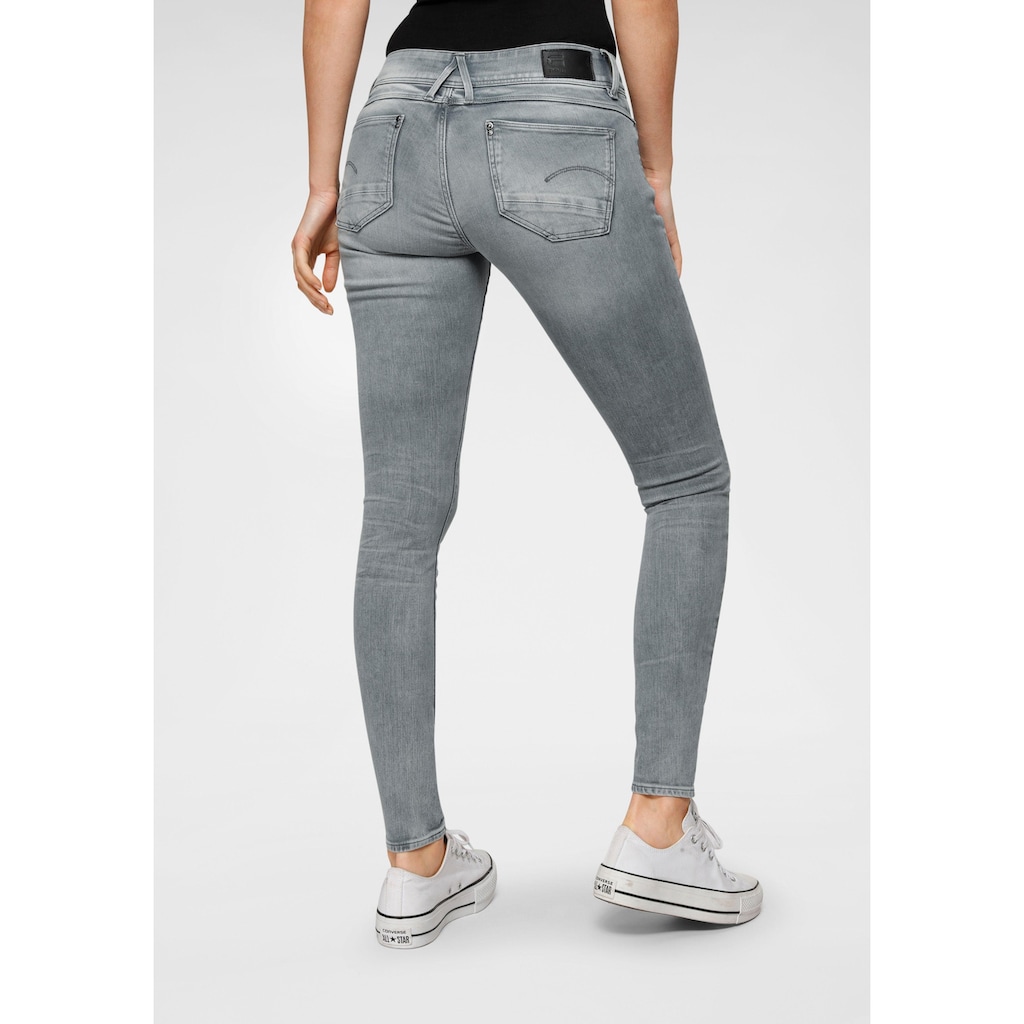 G-Star RAW Skinny-fit-Jeans »Mid Waist Skinny«, mit Elasthan-Anteil
