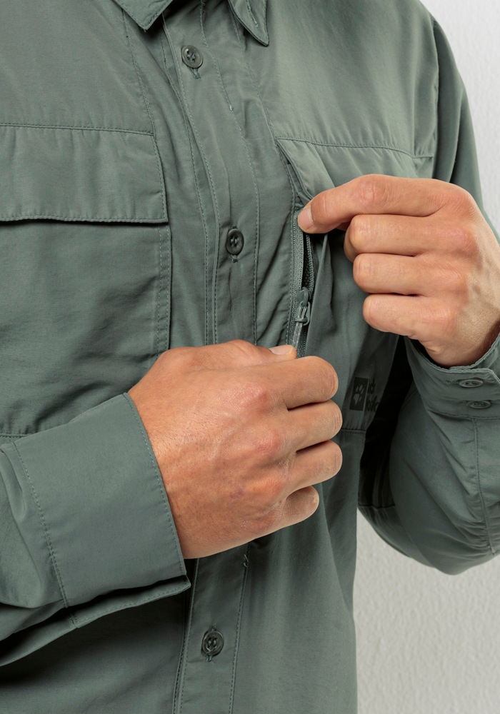 Jack Wolfskin Langarmhemd »BARRIER LS SHIRT M«