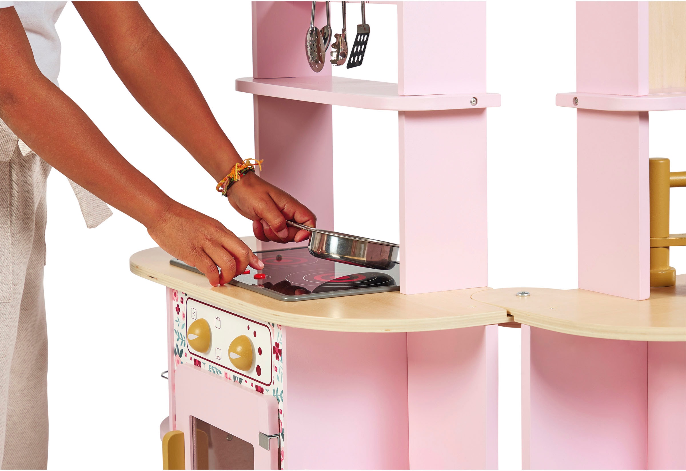 Janod Spielküche »Twist«, beiseitig bespielbar; mit Licht und Sound