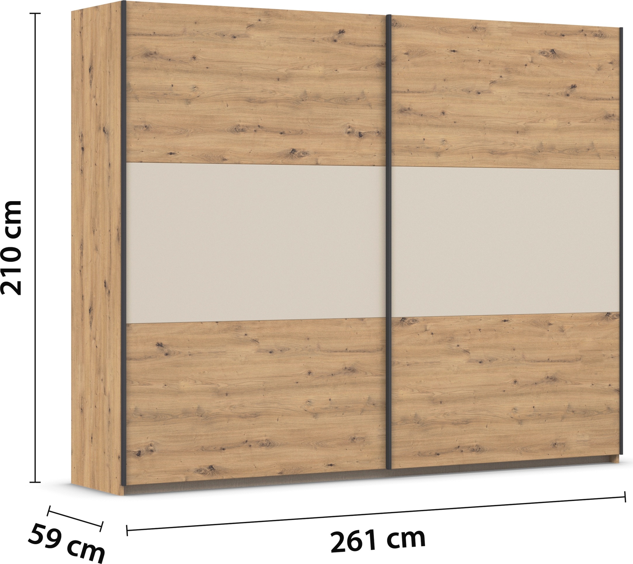 rauch Schwebetürenschrank »Kleiderschrank Schrank Garderobe Garderobenschrank Wäscheschrank NEO«, (in 3 verschiedenen Ausstattungen BASIC/CLASSIC/PREMIUM), mit großzügigem Stauraum und vielfältigen Farbkombinationen