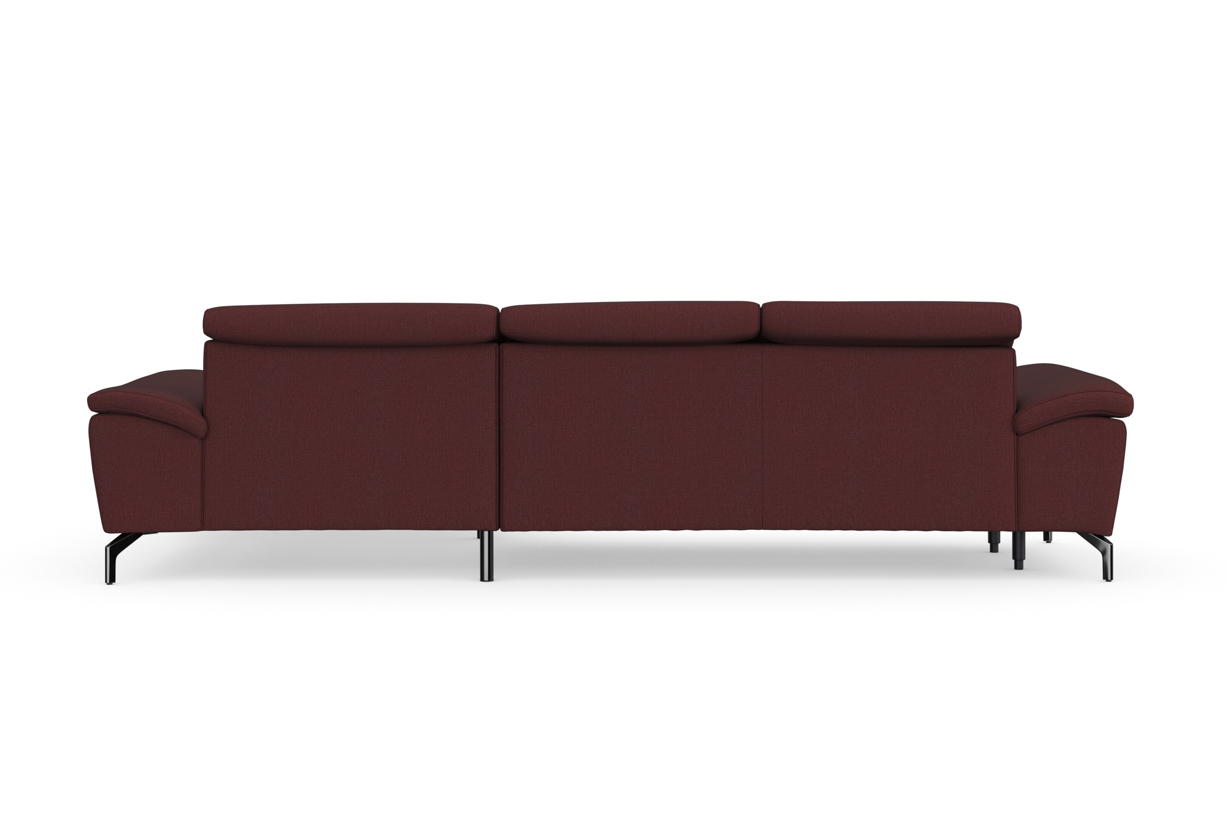 sit&more Ecksofa »Cool L-Form«, wahlweise mit Kopfteilverstellung und Vorziehsitz, motorisch
