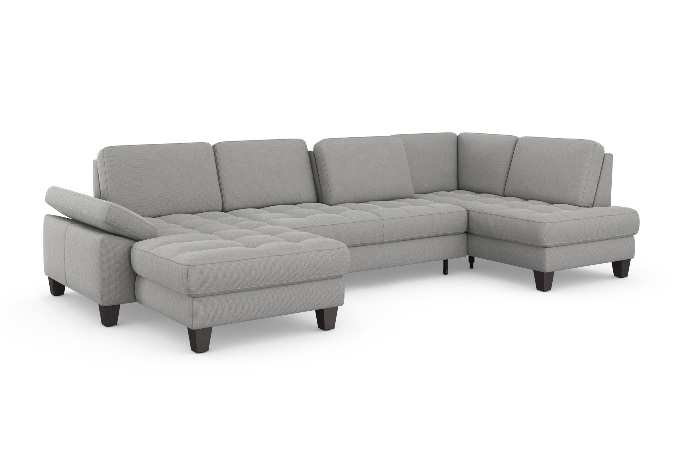 sit&more Wohnlandschaft »Westham U-Form«, wahlweise mit Bettfunktion, Bettkasten, Sitztiefenverstellung