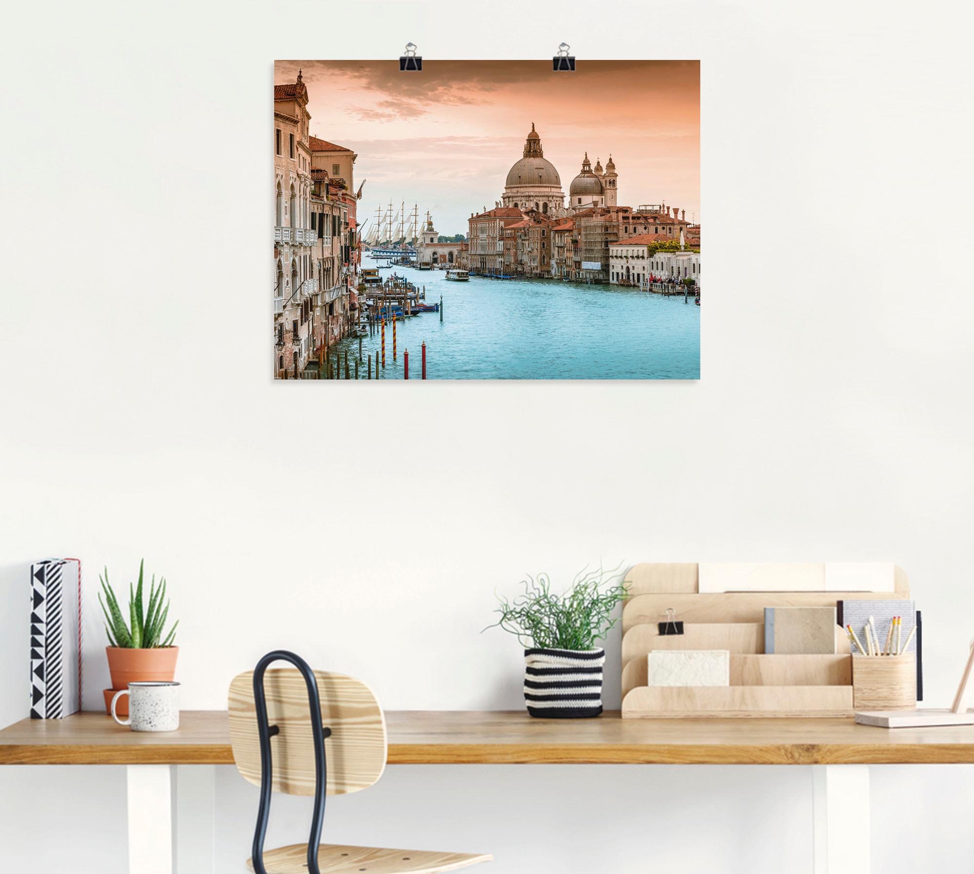 Artland Wandbild "Venedig Canal Grande I", Italien, (1 St.), als Alubild, O günstig online kaufen