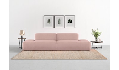 TRENDMANUFAKTUR Big-Sofa »Braga«, in moderner Optik, mit hochwertigem Kaltschaum