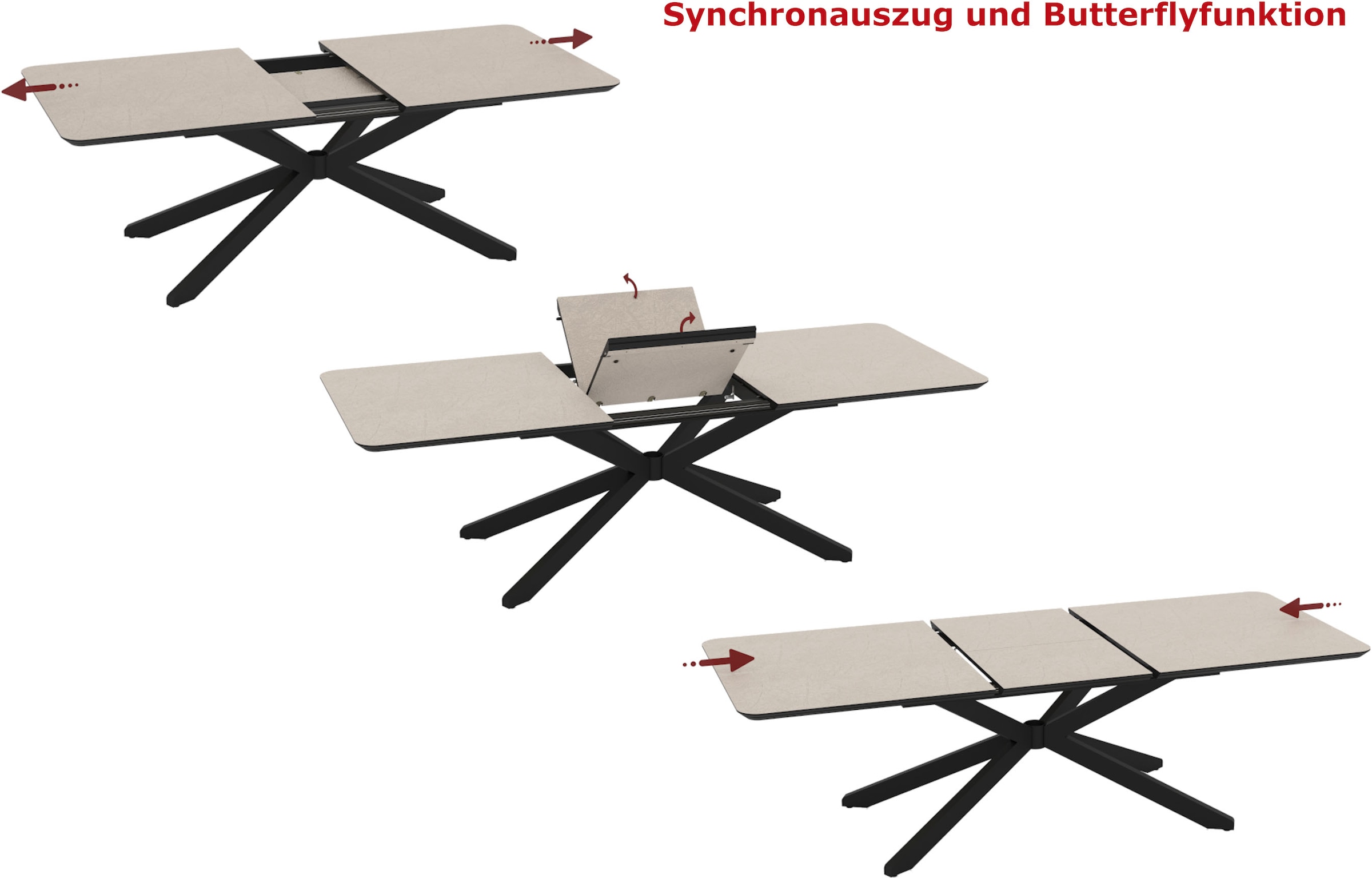 HELA Esstisch »ANCONA« 1 Stk. tlg.