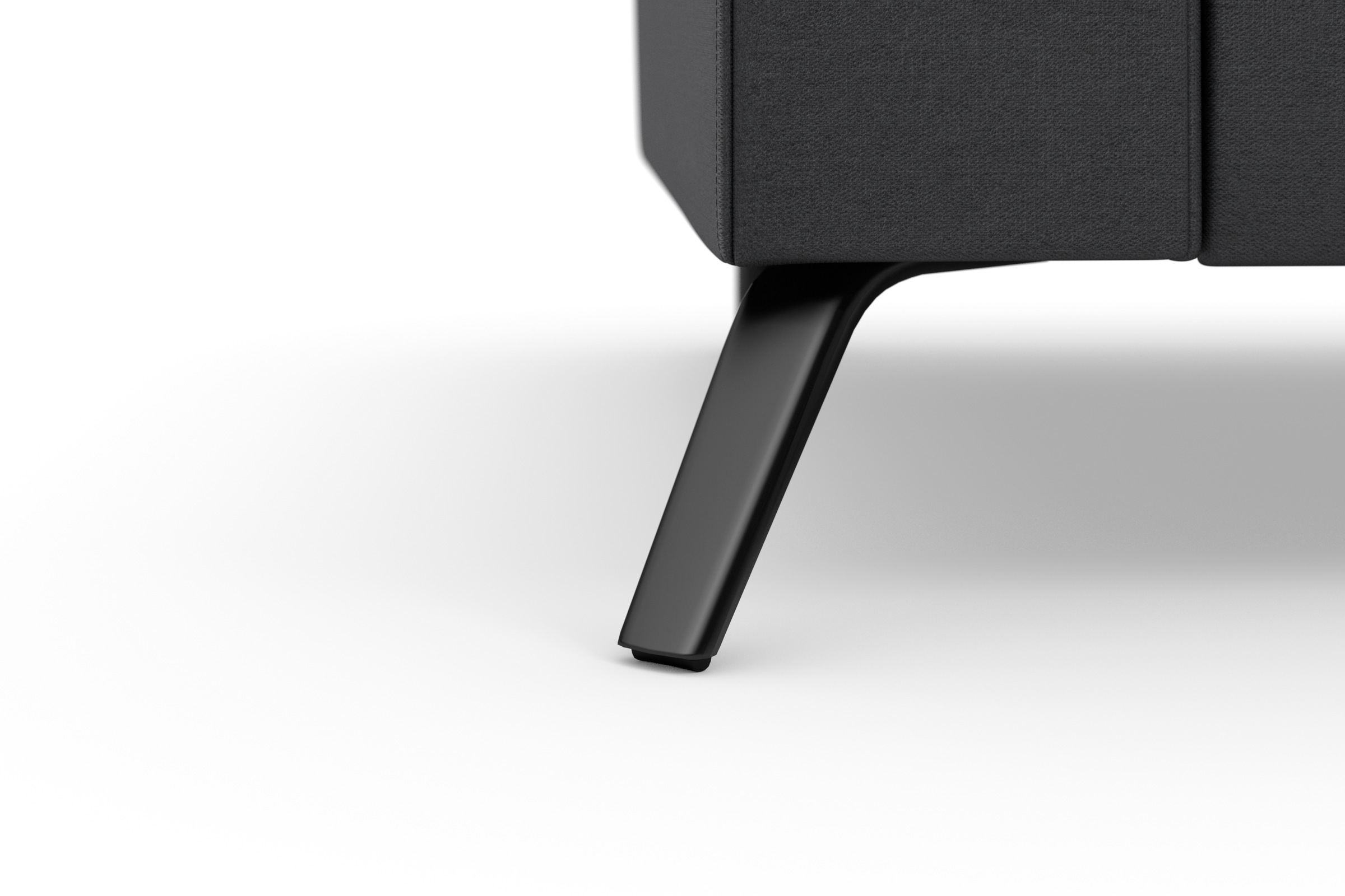 sit&more Ecksofa »Olsen L-Form«, inklusive Sitztiefenverstellung, wahlweise mit Bettfunktion, 15cm hoch