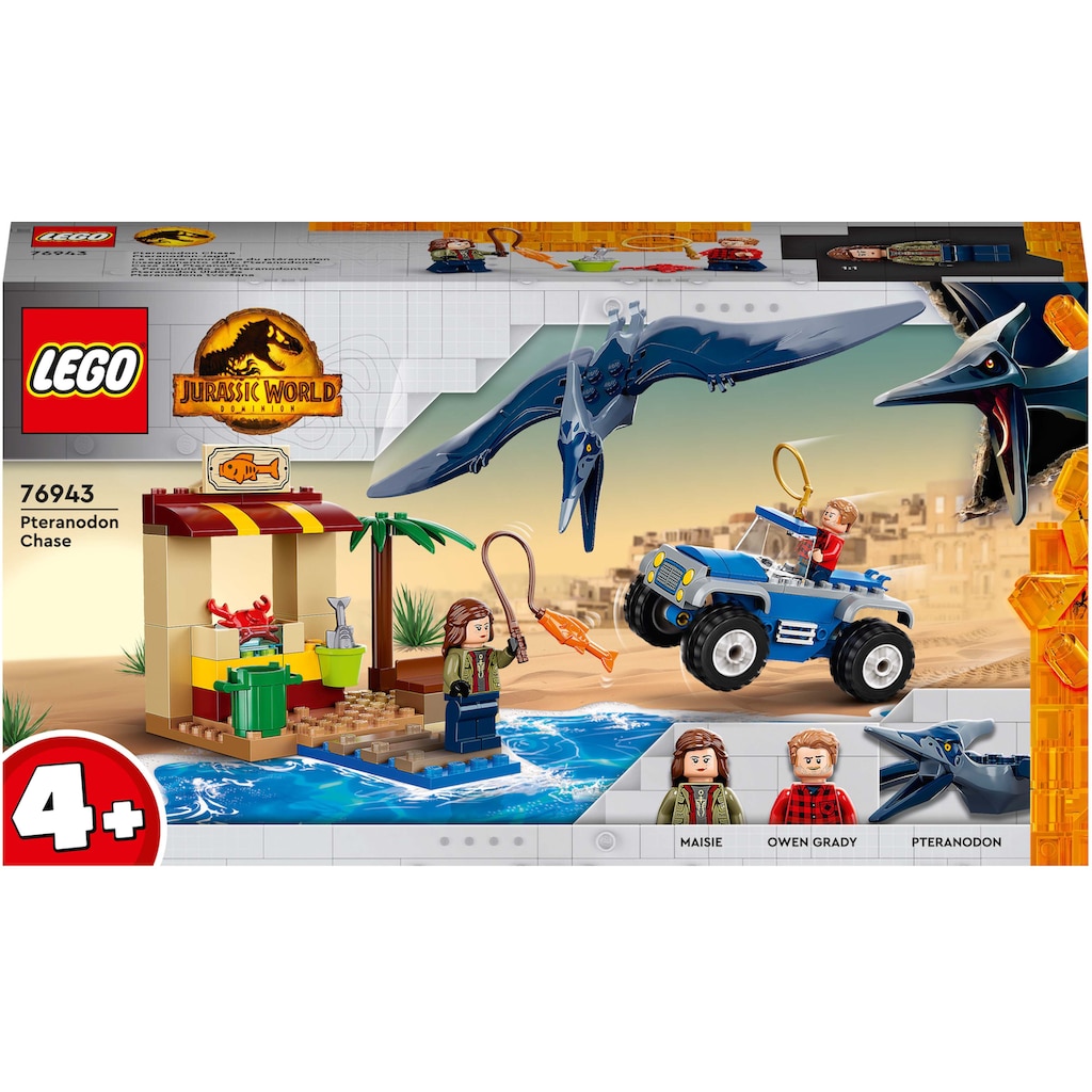 LEGO® Konstruktionsspielsteine »Pteranodon-Jagd (76943), LEGO® Jurassic World«, (94 St.)