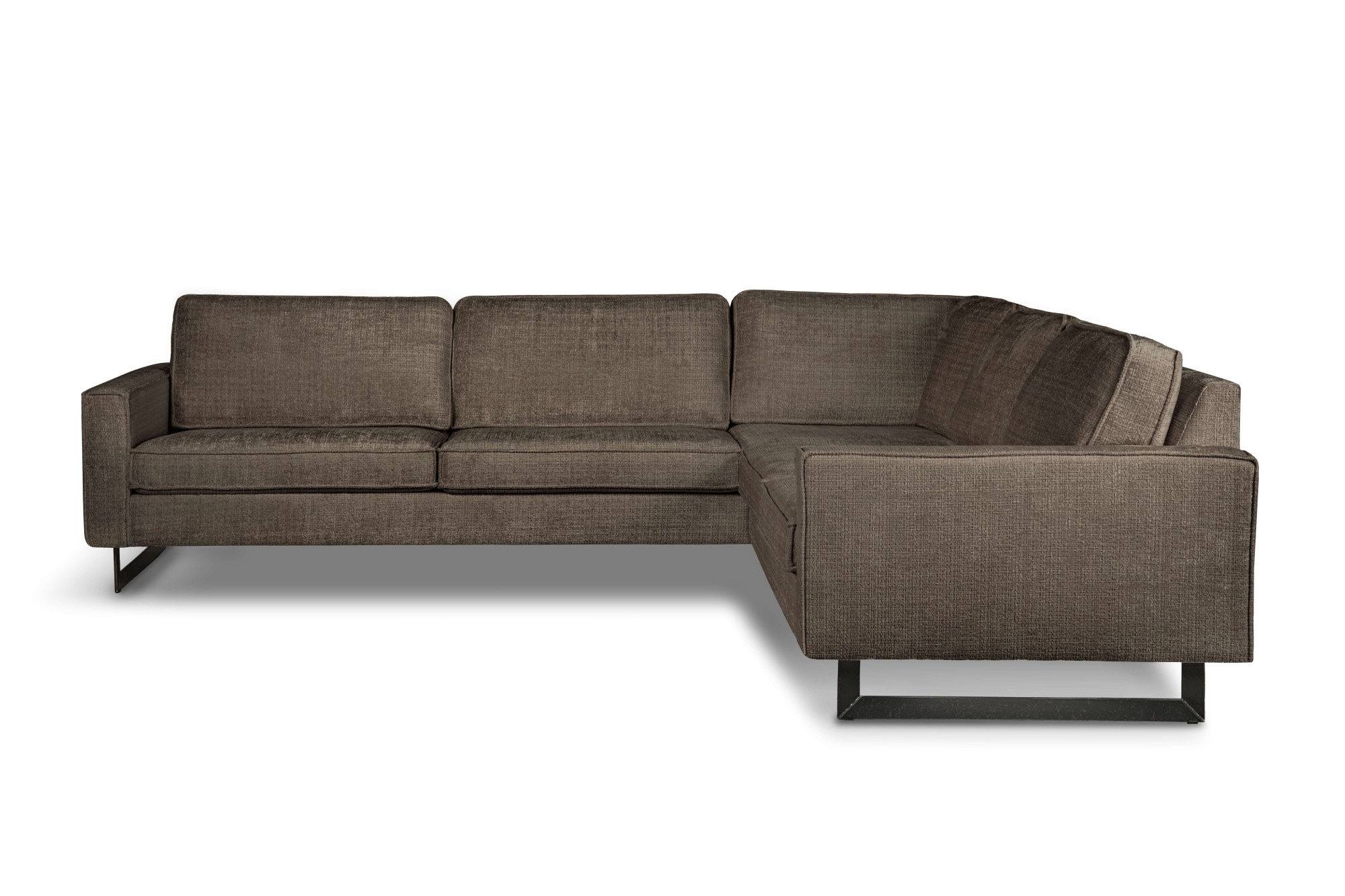 PLACES OF STYLE Ecksofa »Pinto, XXL, 250/290 cm, langer Schenkel, Ottomane« günstig online kaufen