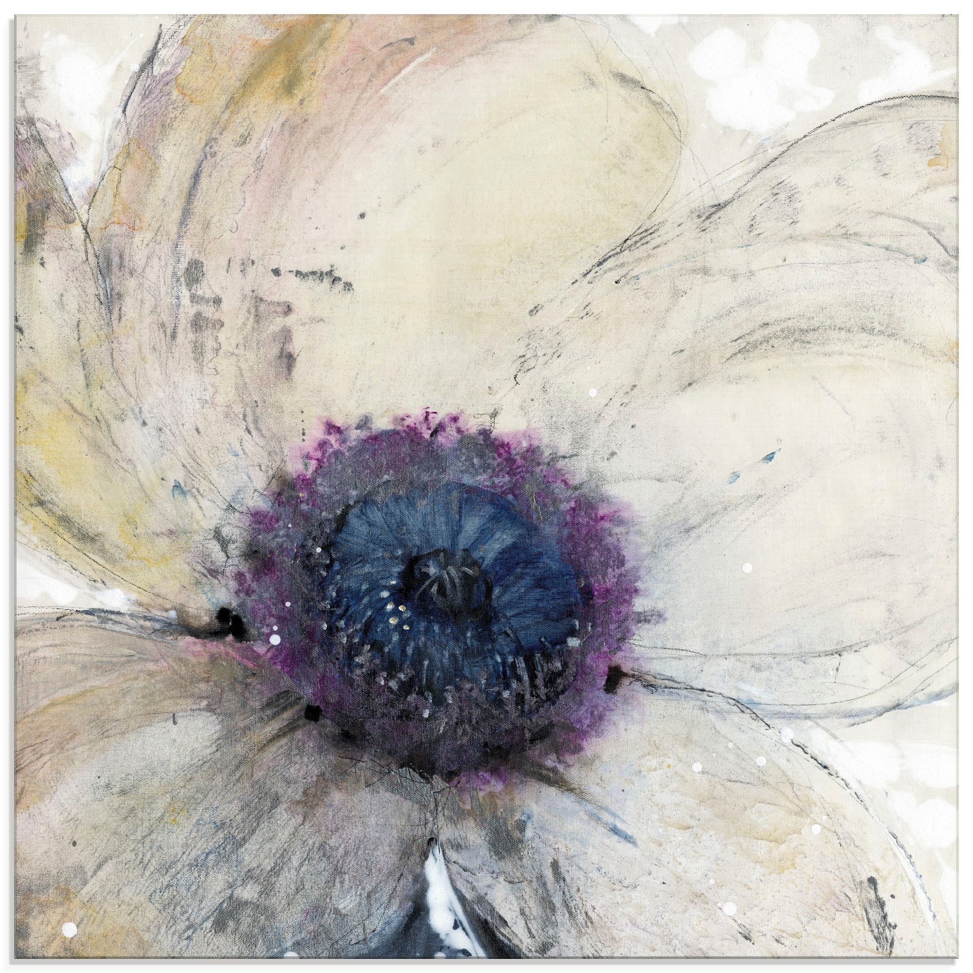 Artland Glasbild »Blumenfluss II« 1 Stk. tlg. in verschiedenen Größen günstig online kaufen