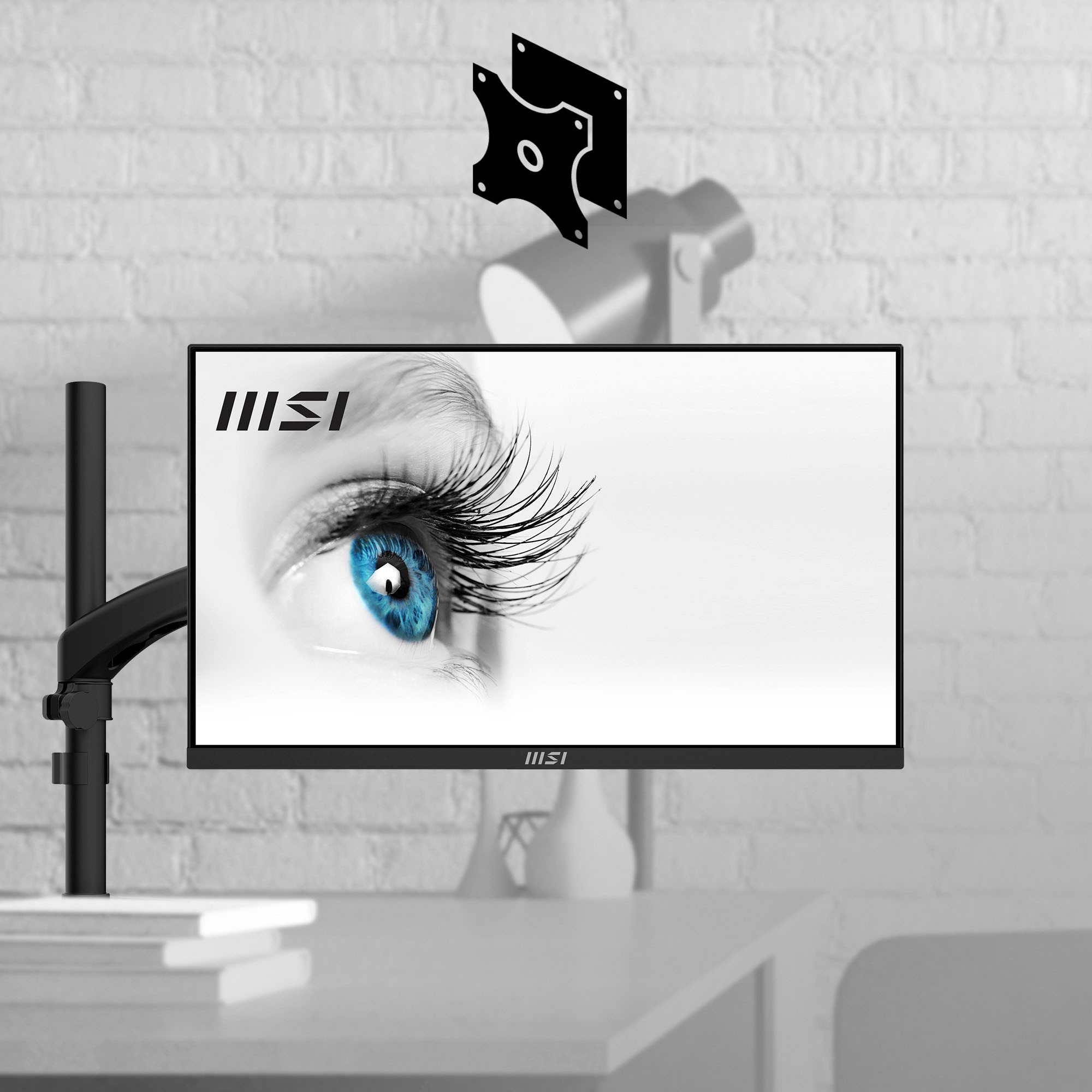 MSI LED-Monitor »PRO MP2412«, 60 cm/24 Zoll, 1920 x 1080 px, Full HD, 1 ms Reaktionszeit, 100 Hz