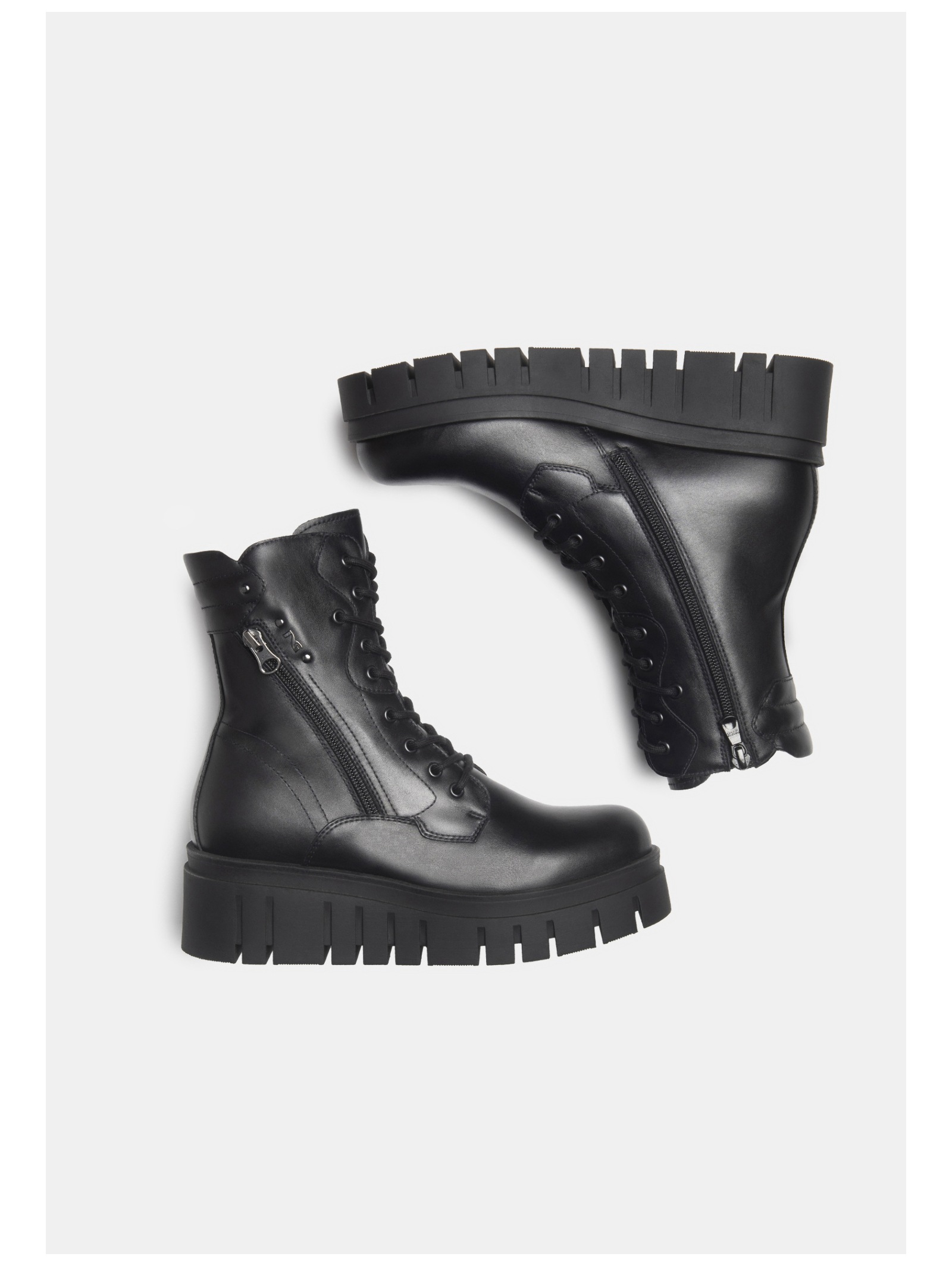 Nero Giardini Schnürstiefelette »Nero Giardini Stiefelette Leder«