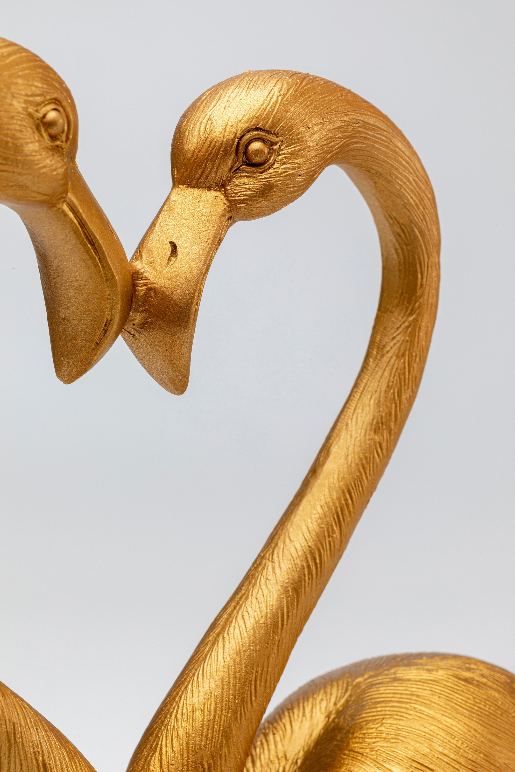 Kare Design Dekofigur »Flamingo Love Gold 39cm«