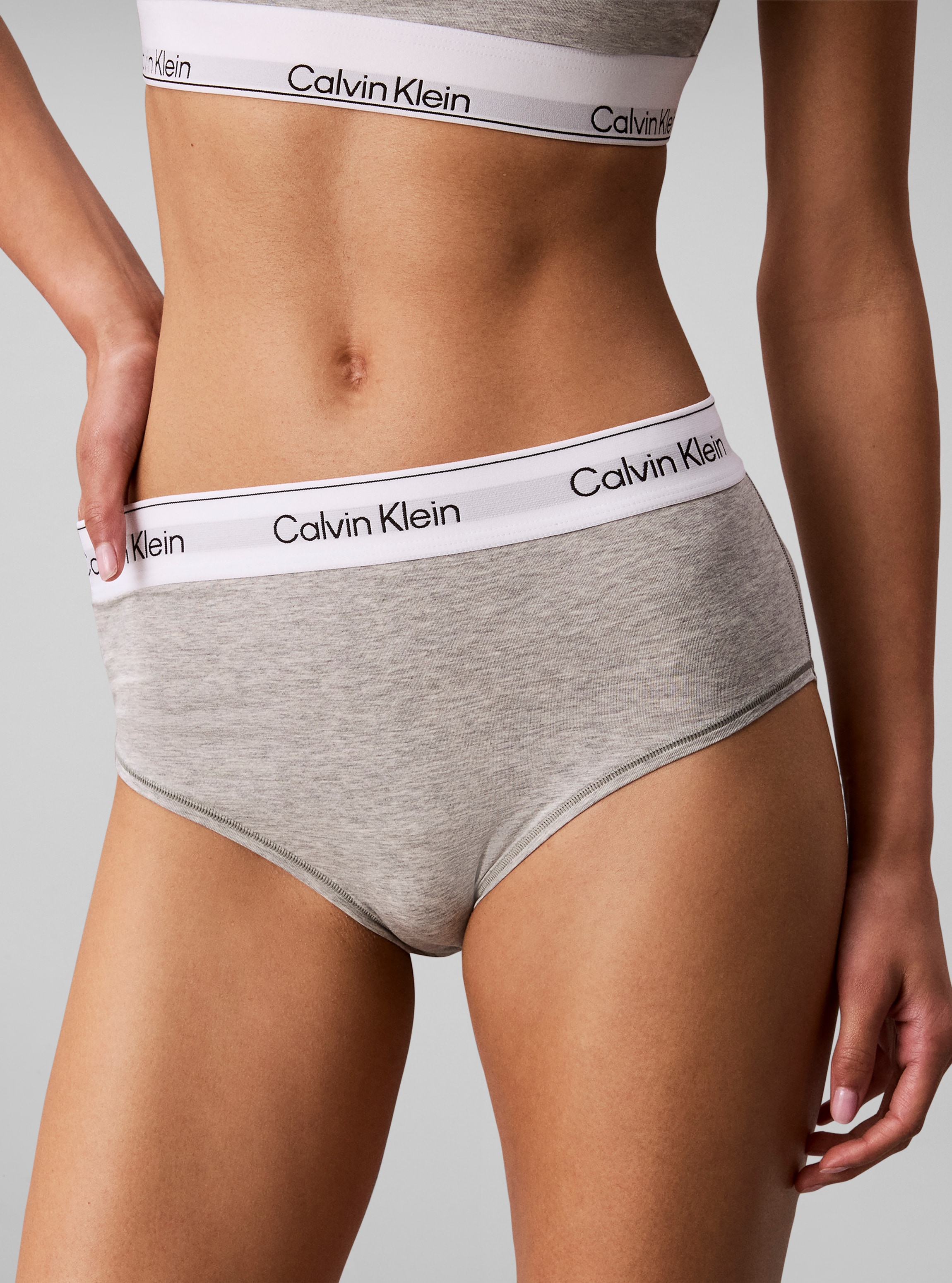 Calvin Klein Underwear High-Waist-Hipster »HIGH WAIST HIPSTER« Regular fit mit elastischem Bund