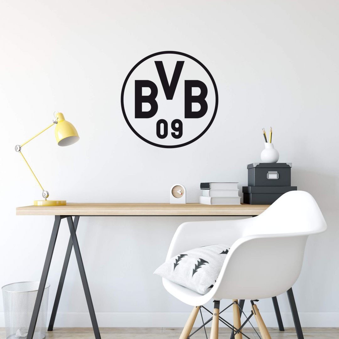 Wall-Art Wandtattoo »BVB Borussia St.) mit Schriftzug bestellen Logo«, (1 online