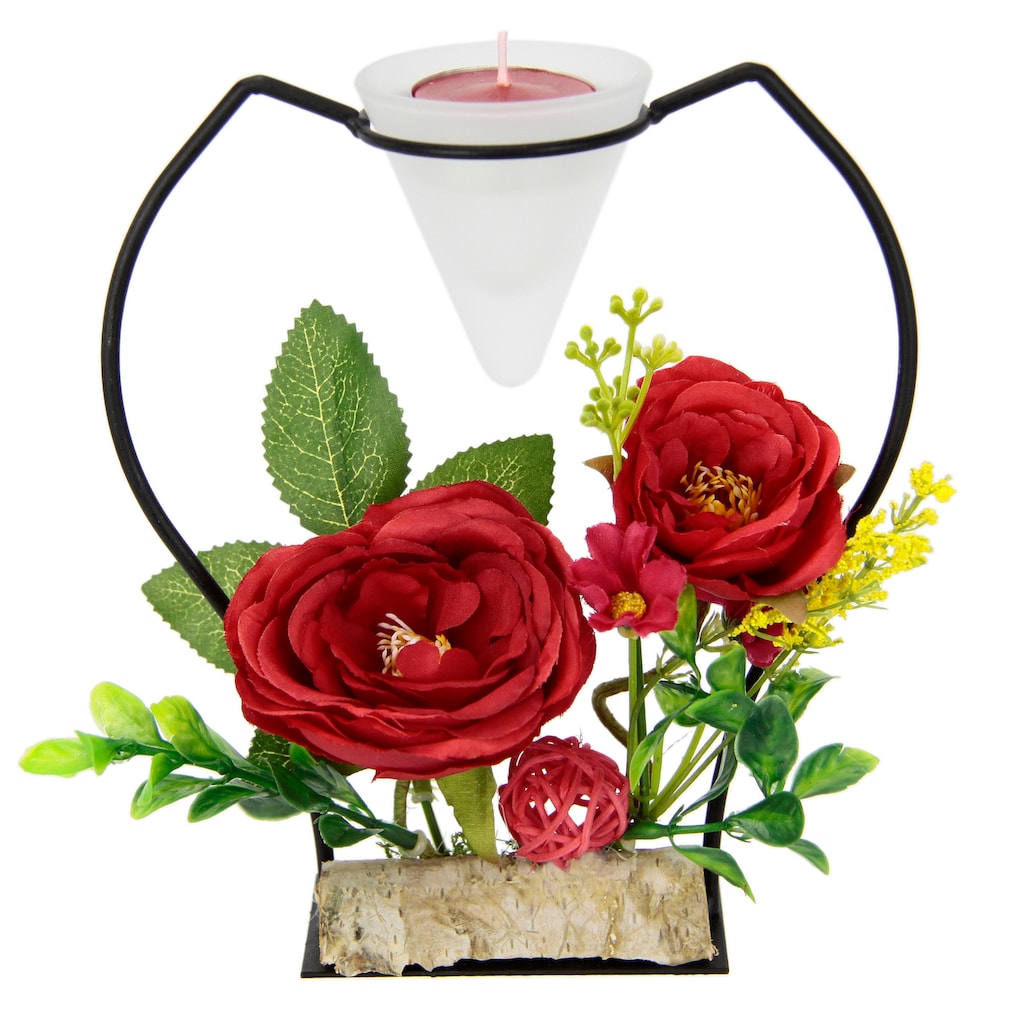 I.GE.A. Teelichthalter »Rose«