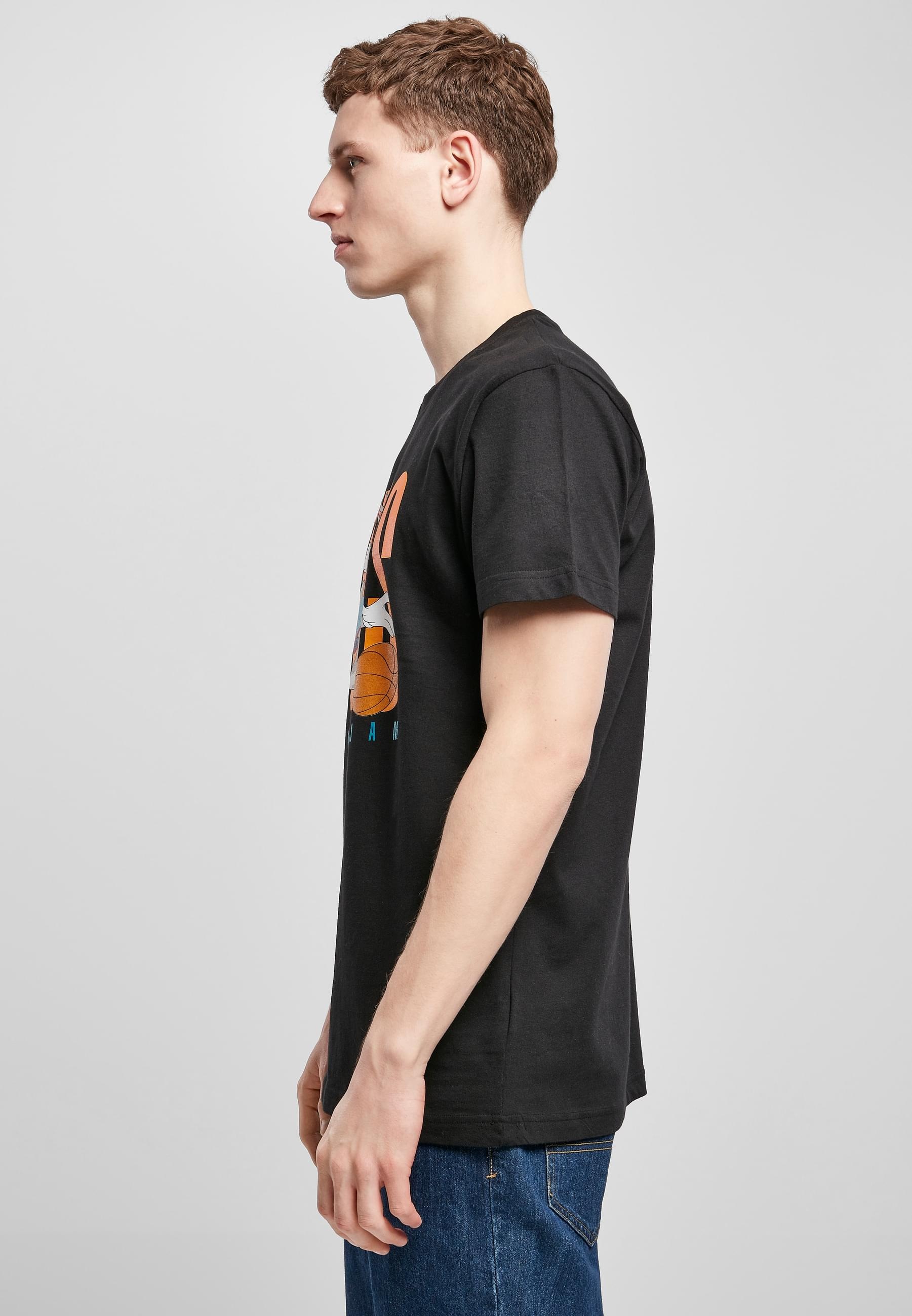 MisterTee Kurzarmshirt »MisterTee Herren Space Jam Big Bugs Playing Tee« 1 Stk.