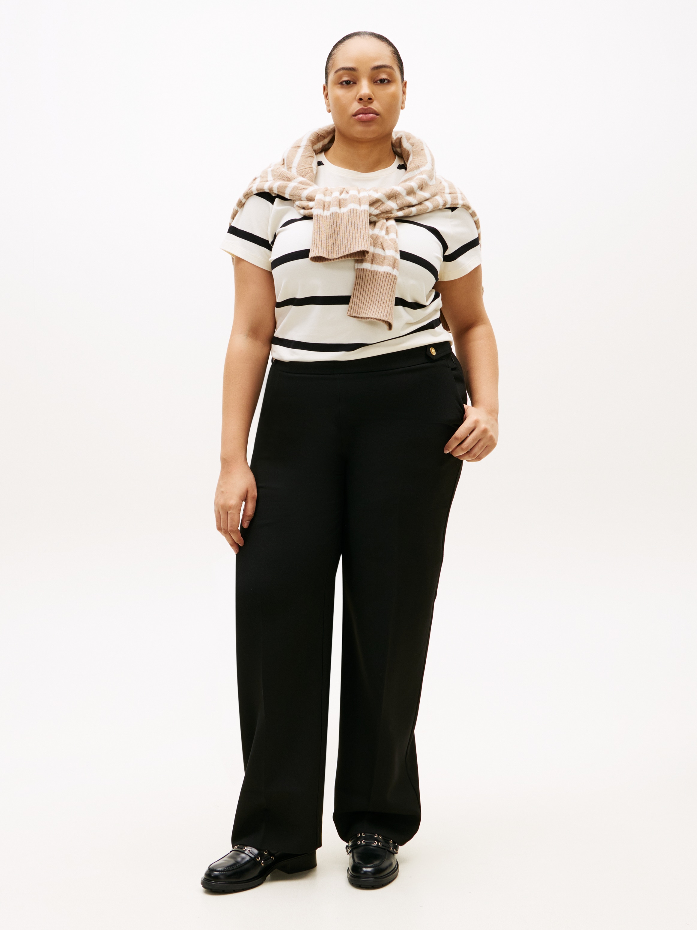 Tommy Hilfiger Curve Anzughose »CRV PUNTO GB STRAIGHT PANT«  in großen Größen