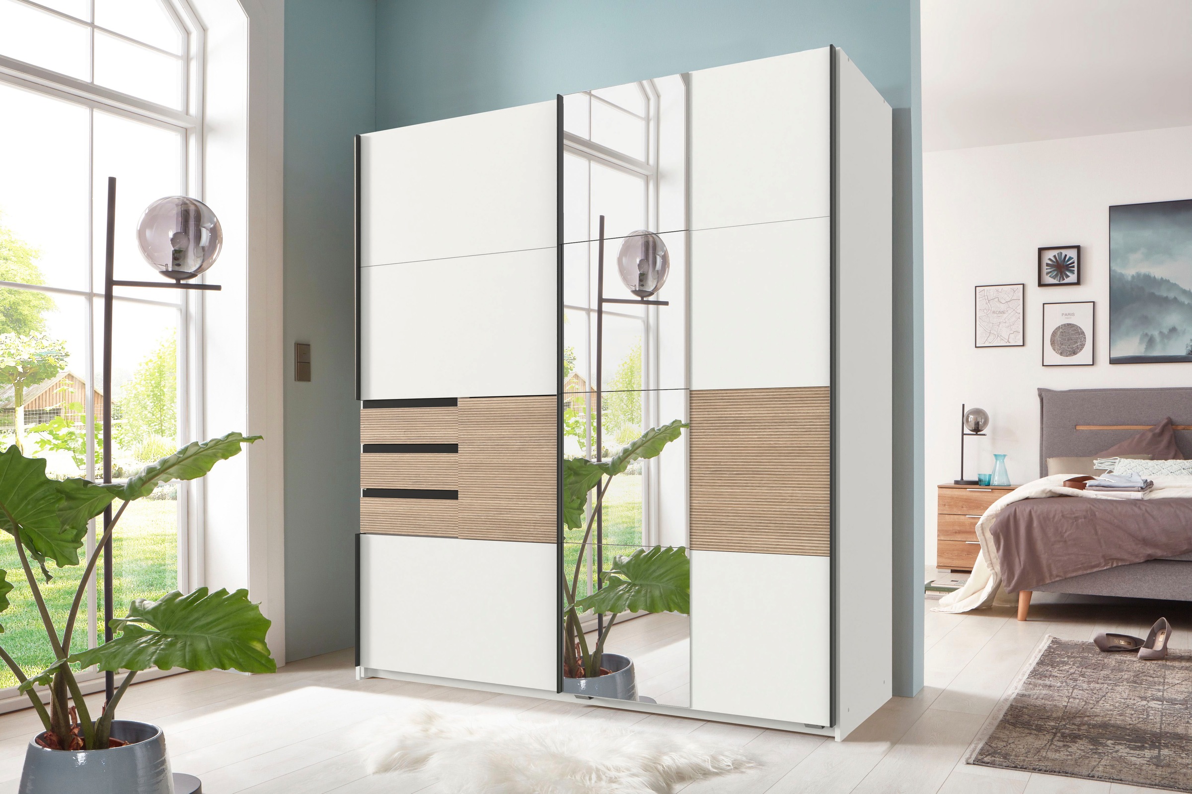 Wimex Schwebetürenschrank »Bremen in der Breite 180cm, wahlweise mit Spiege günstig online kaufen