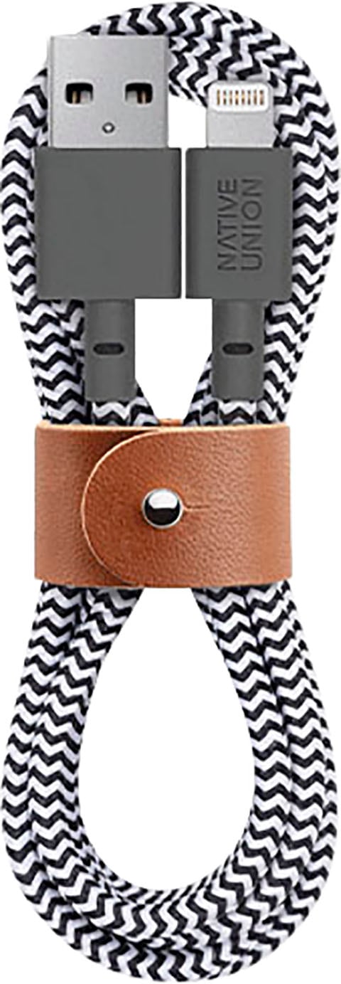 NATIVE UNION Smartphone-Kabel »Belt Cable USB-C to Lightning 3m«, USB-C-Lightning, Lightning-USB-C, 300 cm