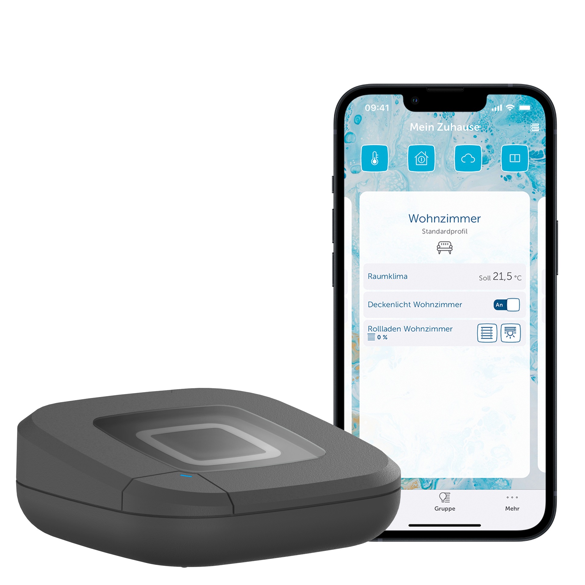 Homematic IP Smart-Home-Station »Access Point 2« AES 128-Verschlüsselung zwischen Geräten, App und Cloud