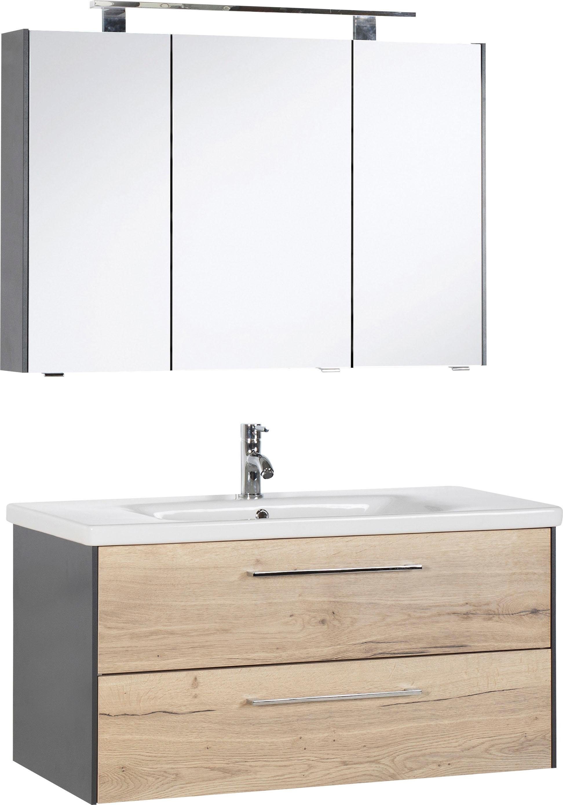 Saphir Badmöbel-Set »3400«, (Set, 2 St.), Breite 100 cm günstig online kaufen
