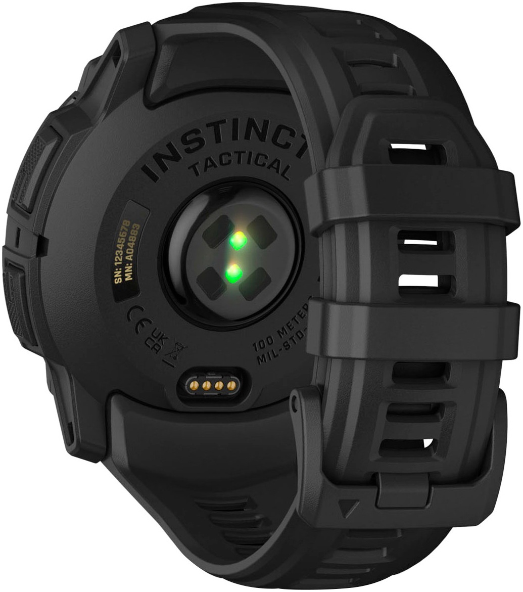 Garmin Smartwatch »Instinct 3 AMOLED 50 mm Tactical Edition« (3,3 cm / 1,3 ″)