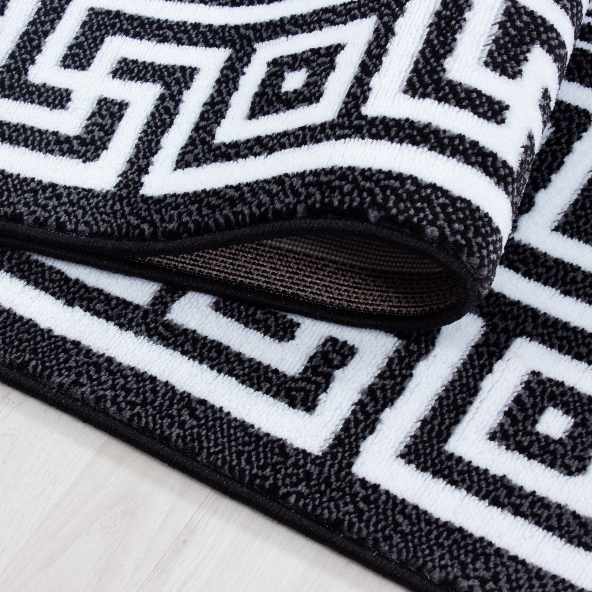 Ayyildiz Teppiche Teppich »PARMA 9340«, rechteckig, 12 mm Höhe, Läufer, str günstig online kaufen