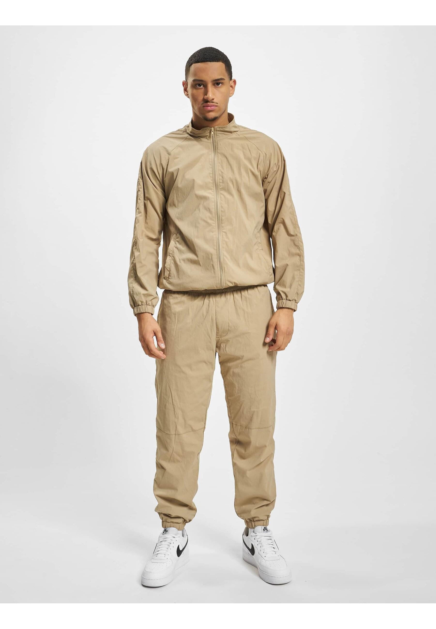 DEF Trainingsanzug »DEF Herren DEF Elastic plain track suit«, 2 Stk.