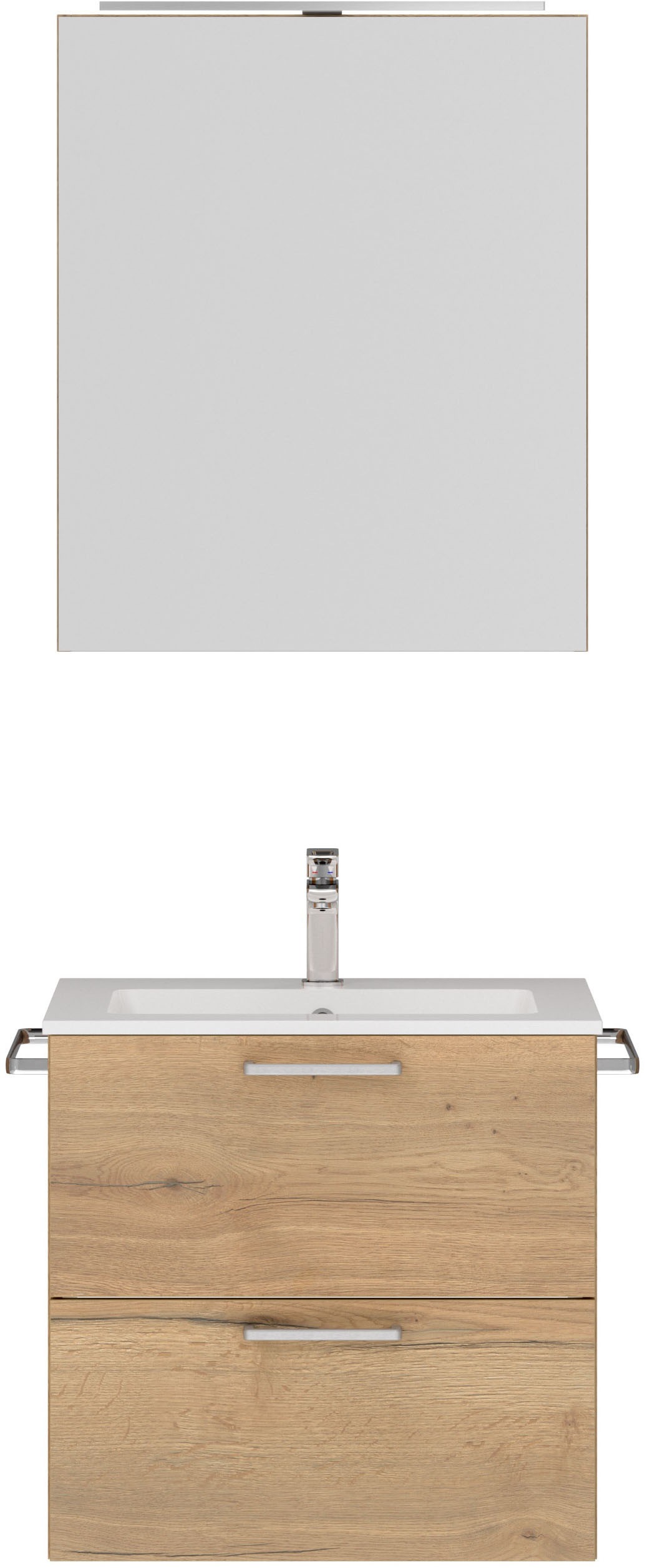 nobilia® Badmöbel-Set »Tolvina« vormontiert, mit Soft-Close, 2 Stk. tlg. günstig online kaufen